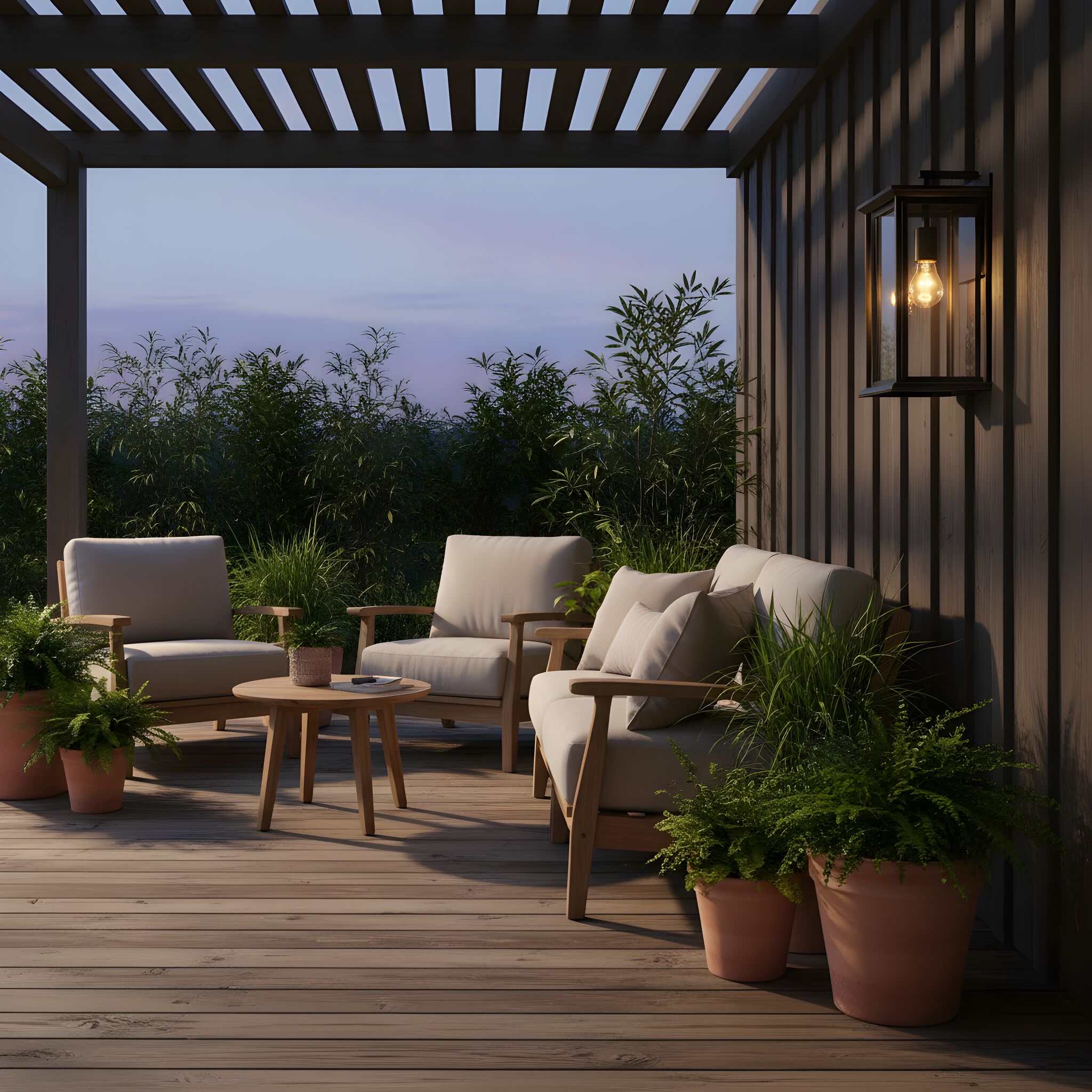 Generation Lighting GLO1211C-ANBZ Outdoor-Wall-Lighting - View #2