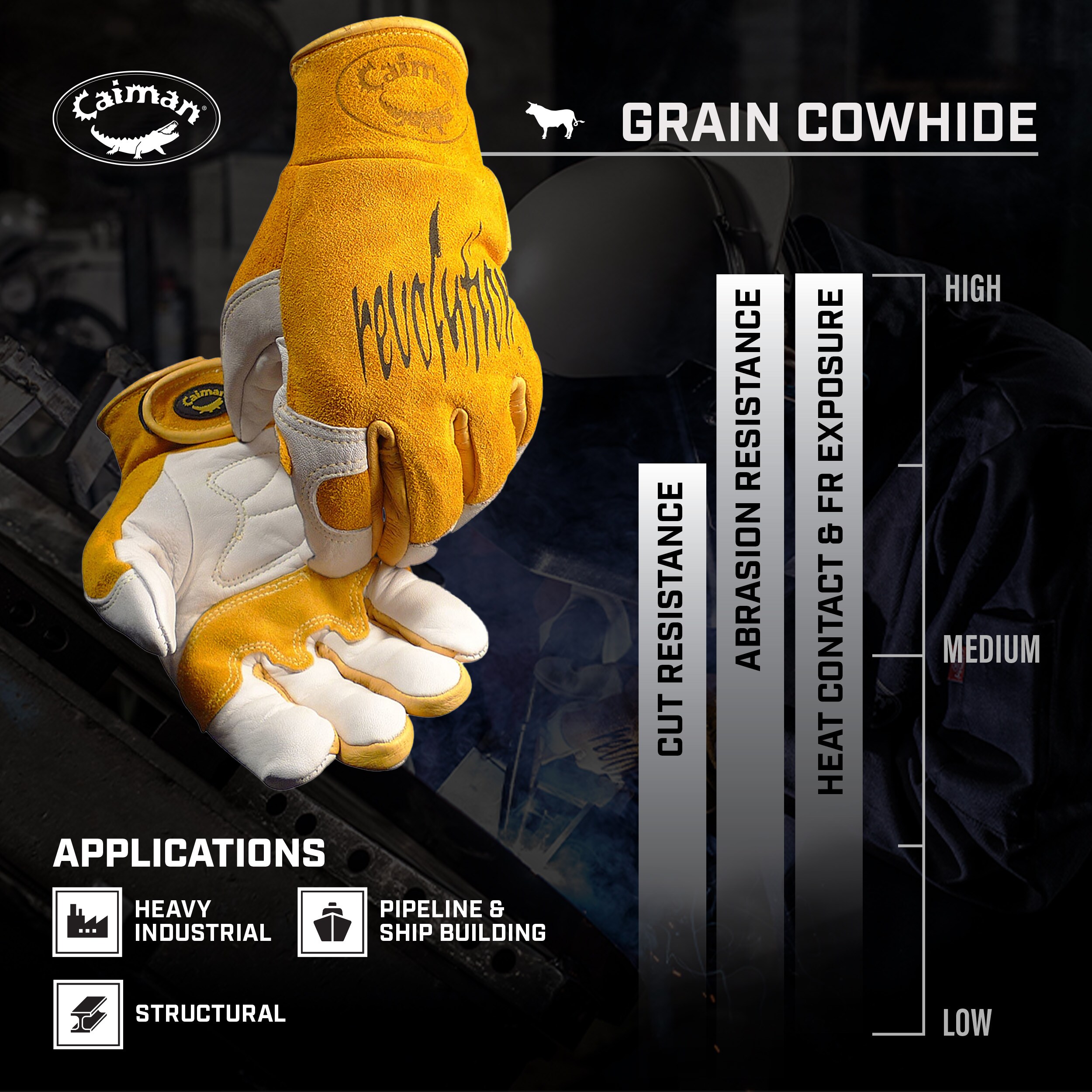 Caiman 1828-6 Welding-Apparel - View #7