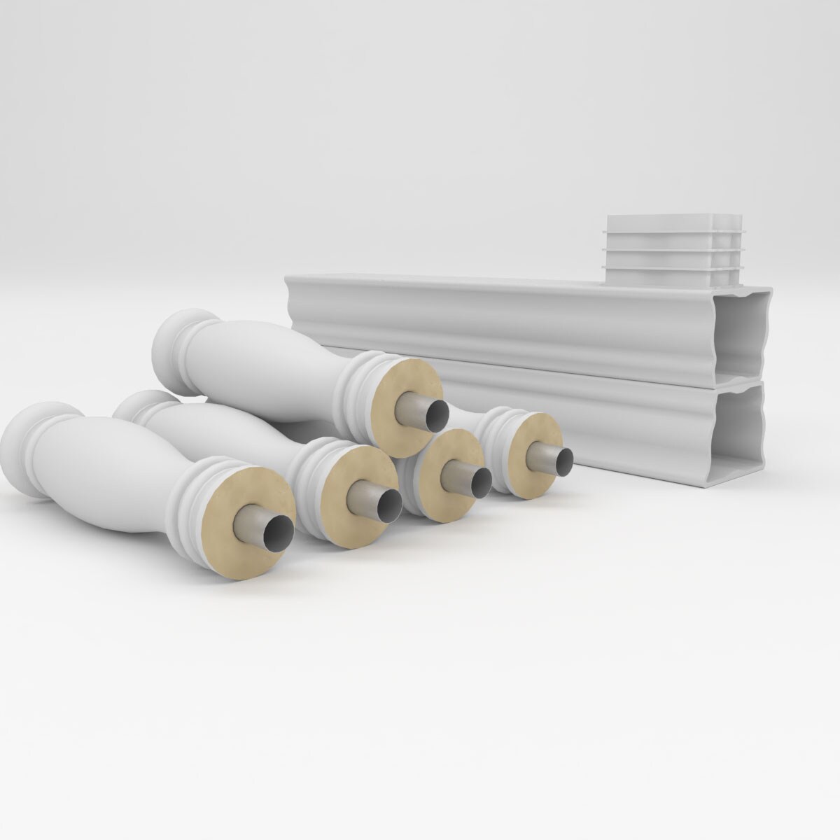 Ekena Millwork BALK32X036EMN railings - View #6