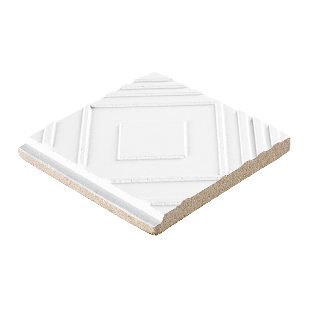 Armstrong Ceilings RSM1206 Tango White Mineral fiber Drop Ceiling Tile Sample
