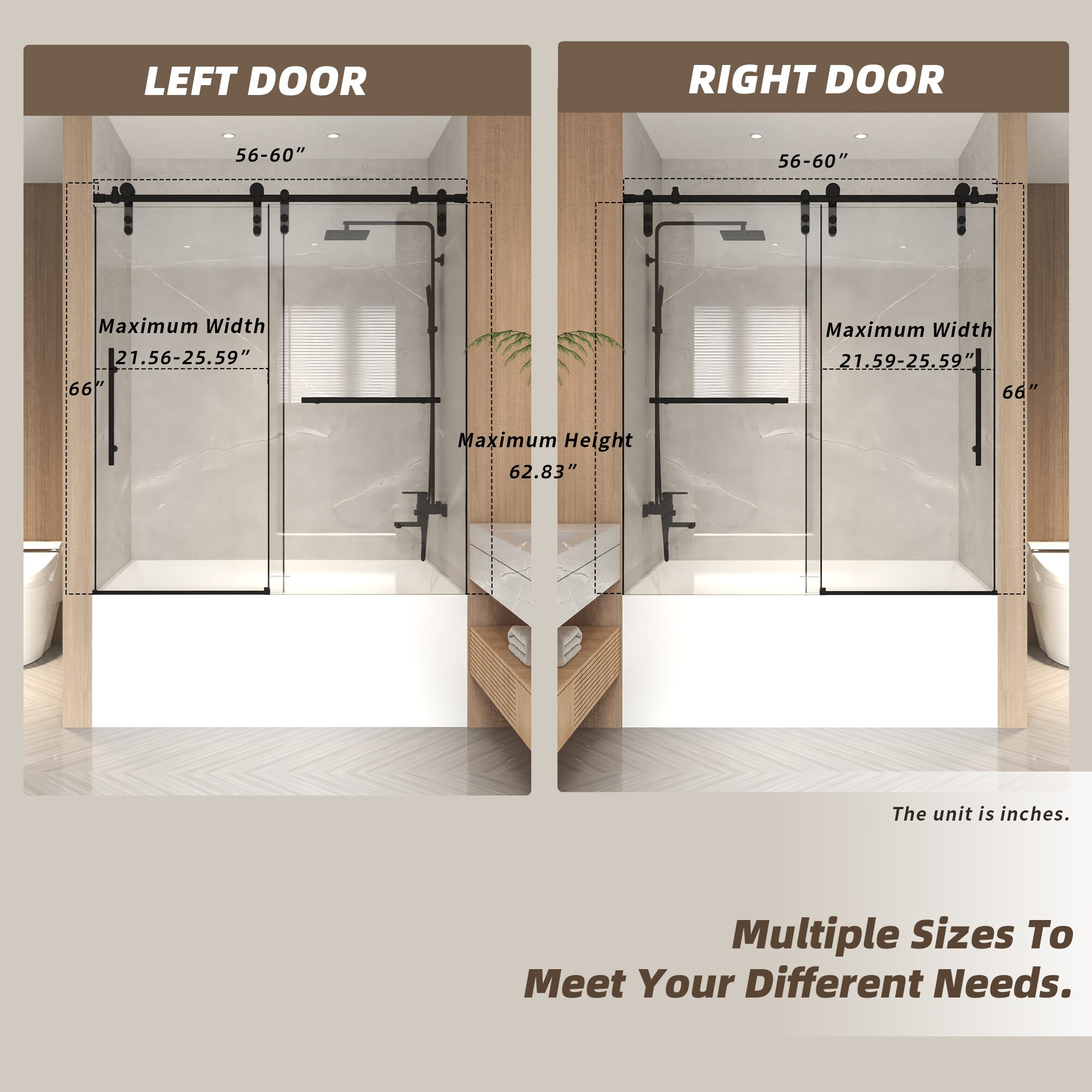 AAZJ JBF-W1675P359738 Bathtub-Doors - View #7