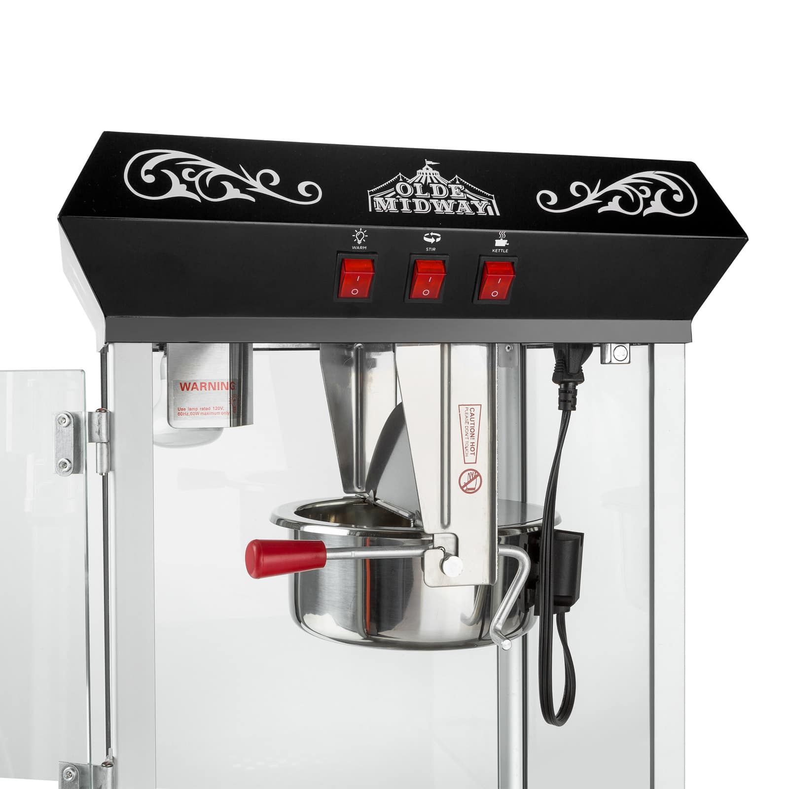 Olde Midway CON-POP-1000-BLK Popcorn-Makers - View #5