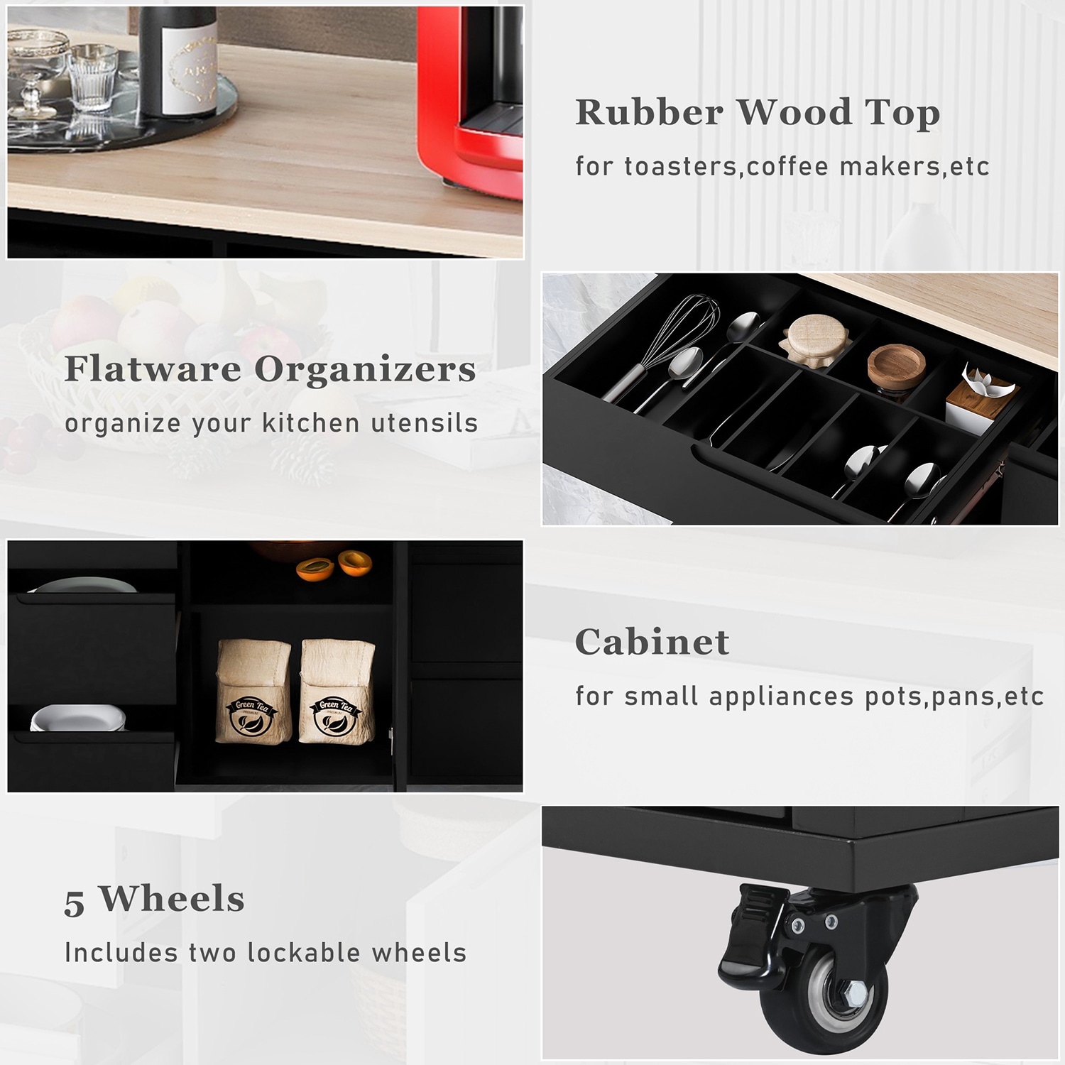 Bybafun YB2600037 Kitchen-Furniture - View #4