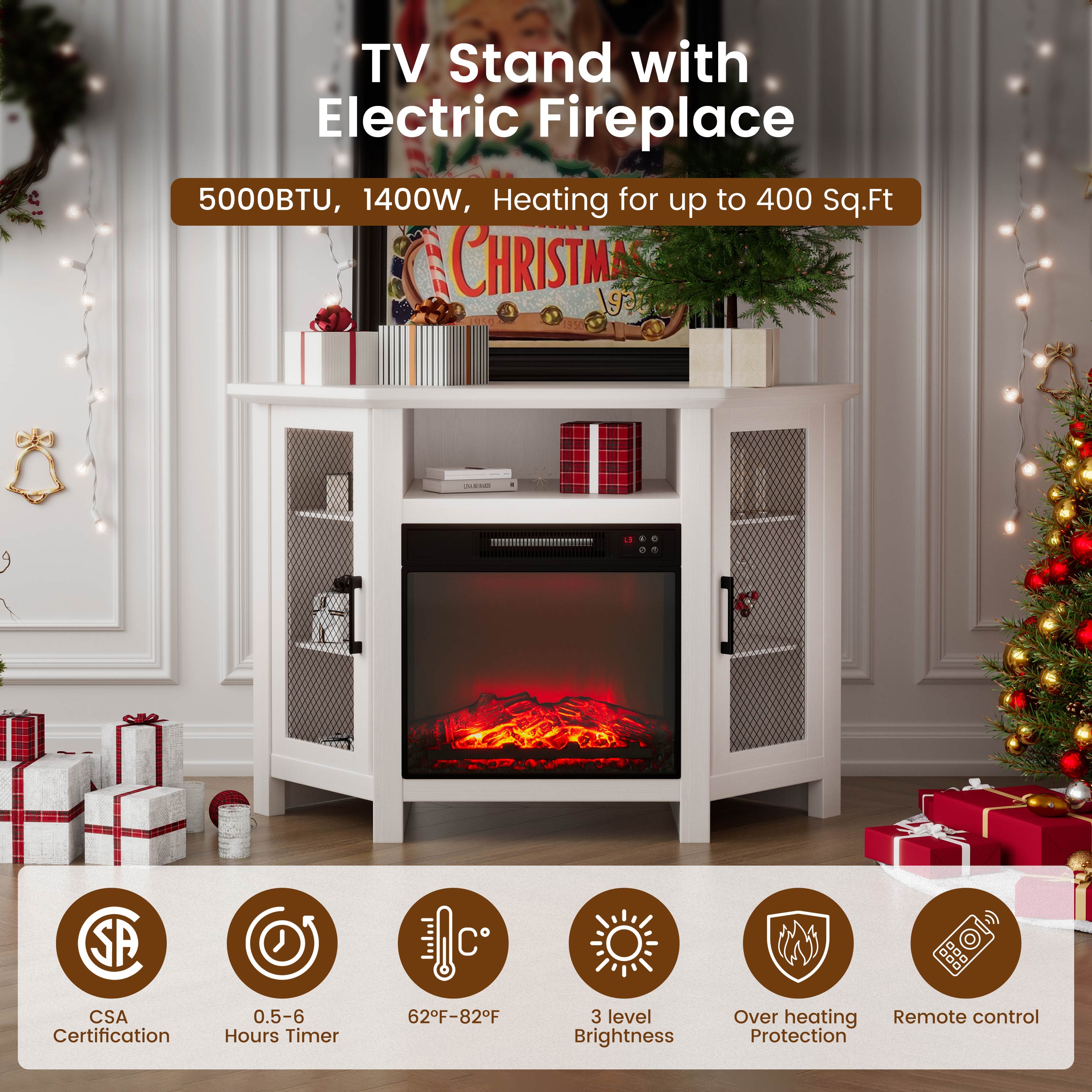 Mondawe MO-YL8S006 Electric-Fireplaces - View #5