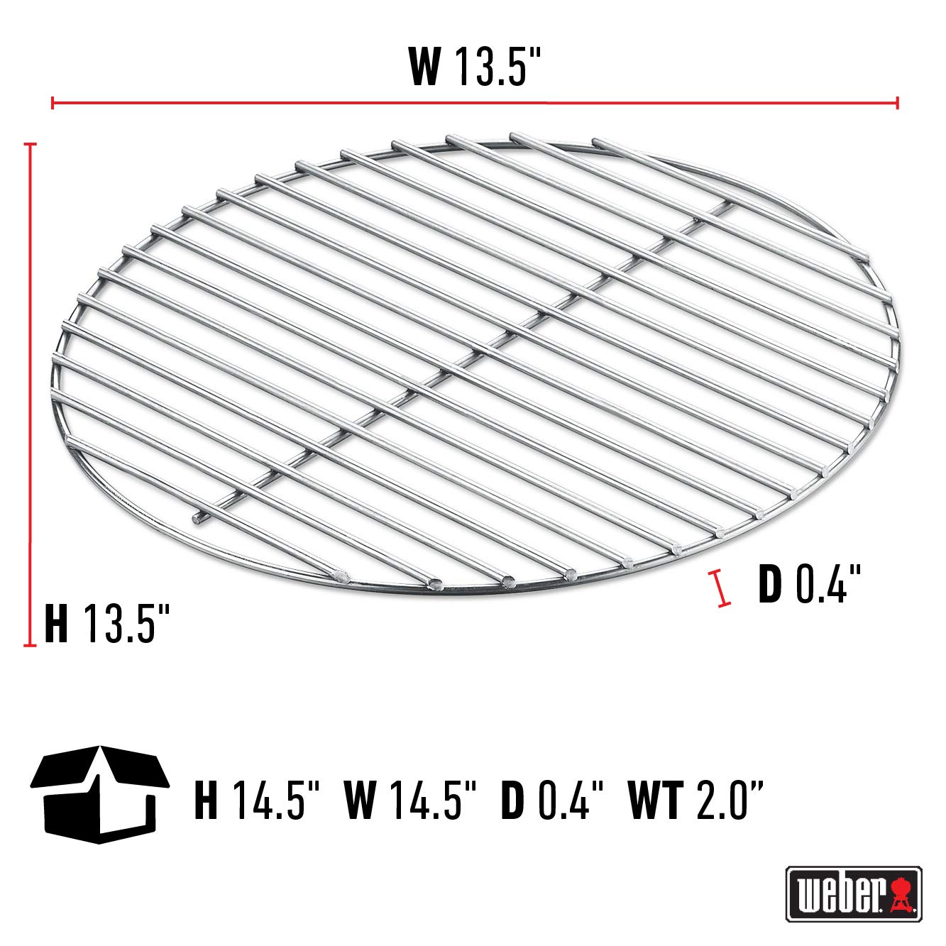 Weber 1000055-0D59 Gas-Grill-Heat-Plates-Briq-Grates - View #3
