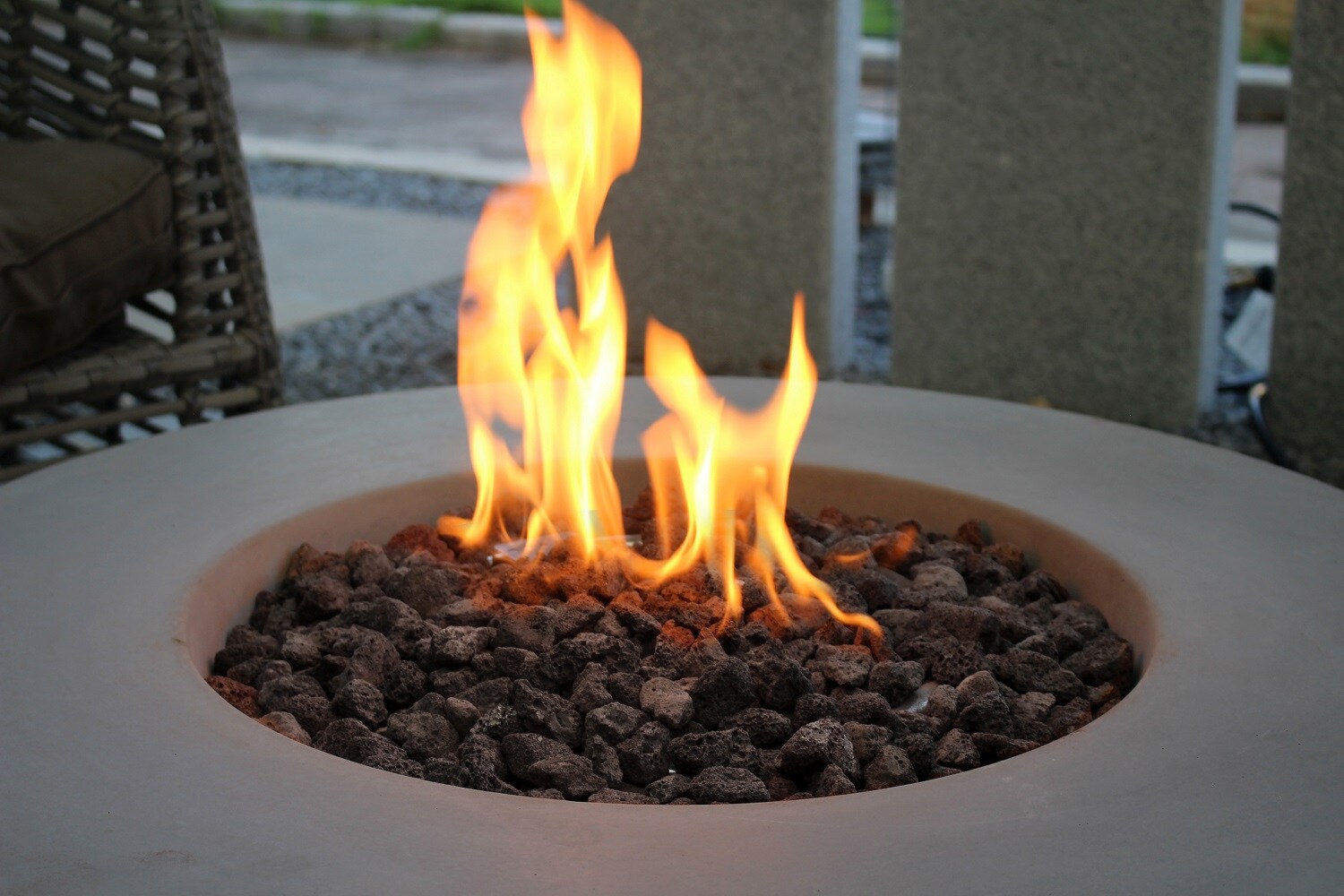 Outdoor Fire Pits - How Much Does a Stone Fire Pit Cost? - Masseo Landscape  Inc.