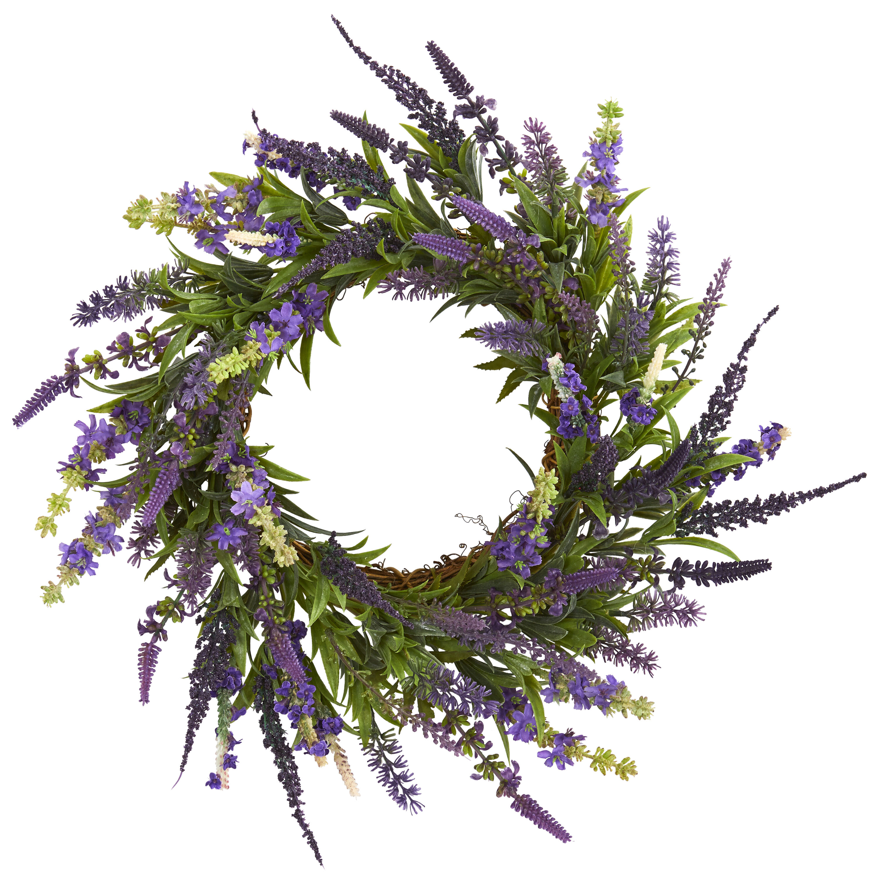  18-in Lavender Wreath