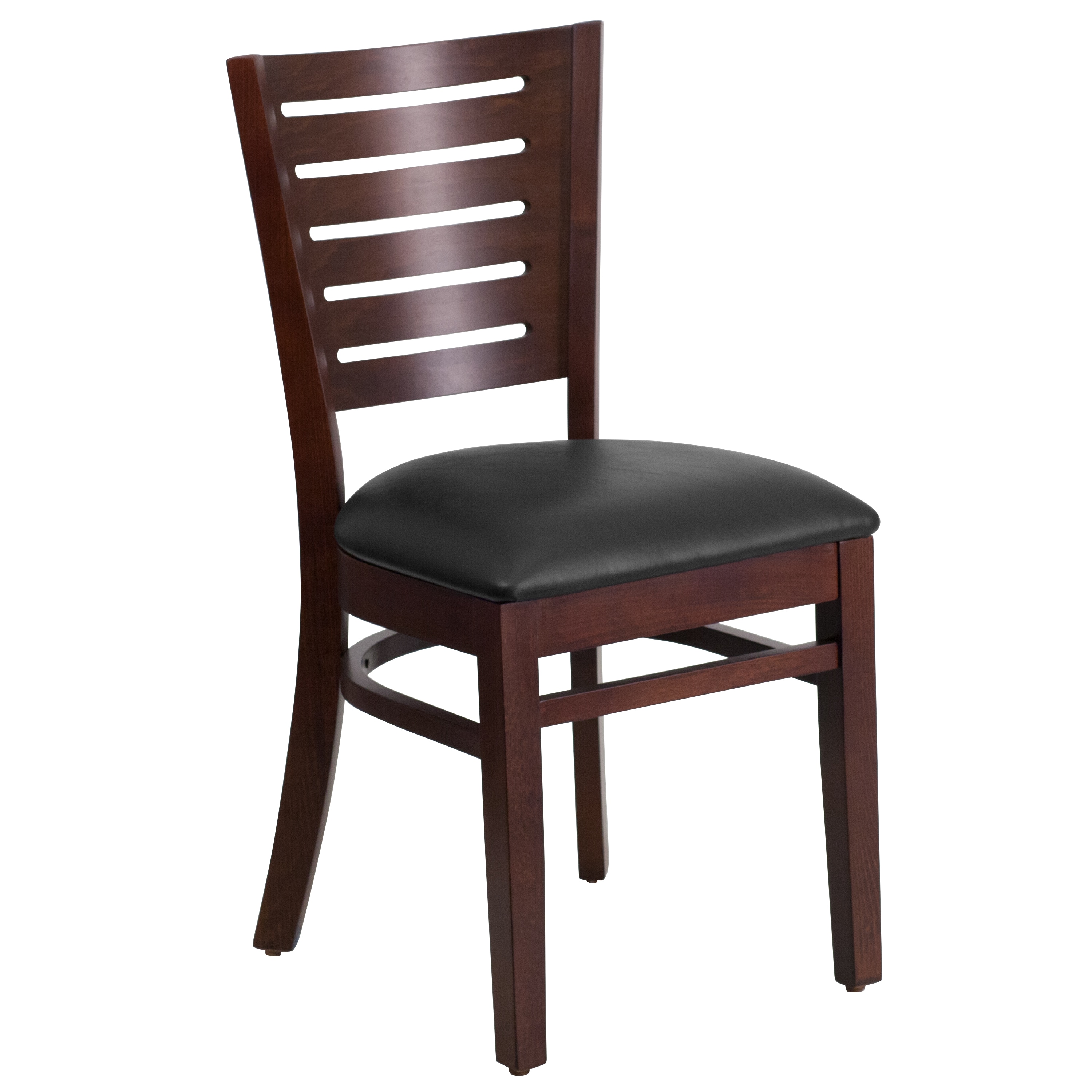 Flash Furniture 847254083690 Darby Series Contemporary/Modern Vinyl Upholstered Dining Side Chair (Wood Frame)
