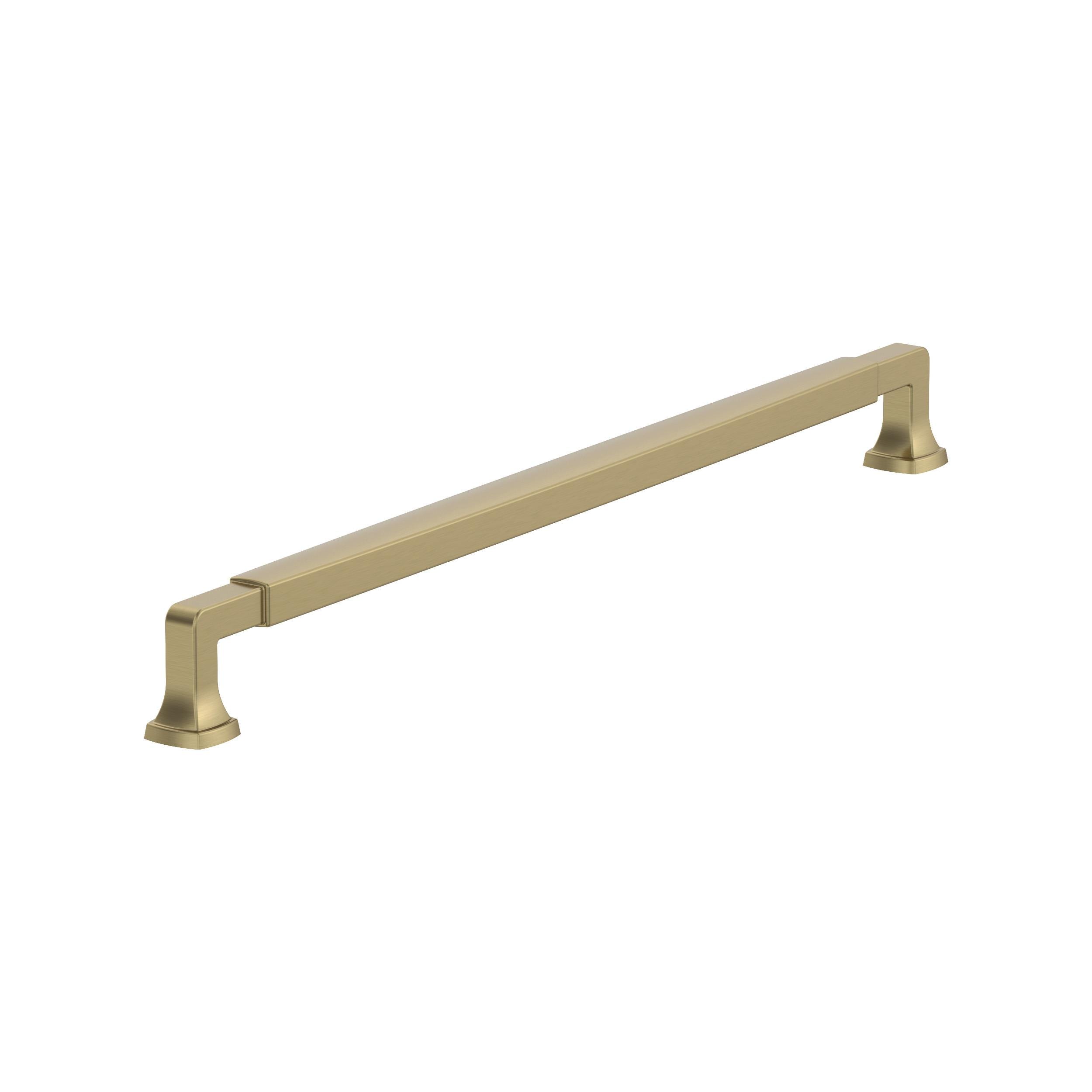 Amerock BP54061BBZ Stature 18-in , 457mm Center to Center Golden Champagne Cylindrical Bar For Use on Appliances Drawer Pulls