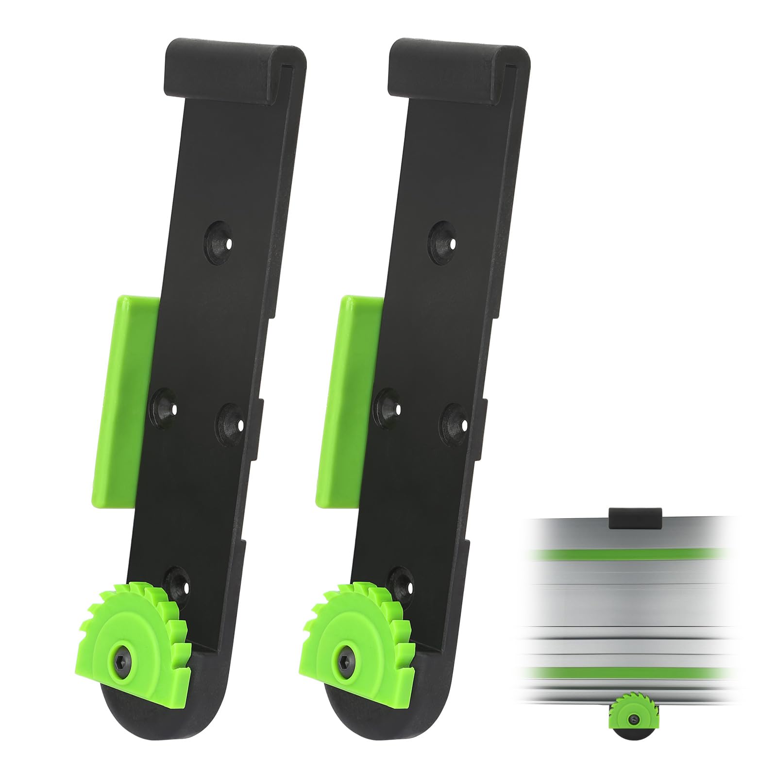 Aoibox  2 Pack Track Rack Guide Rail Holders for Track Saw Storage and Organization for Home Improvement Use
