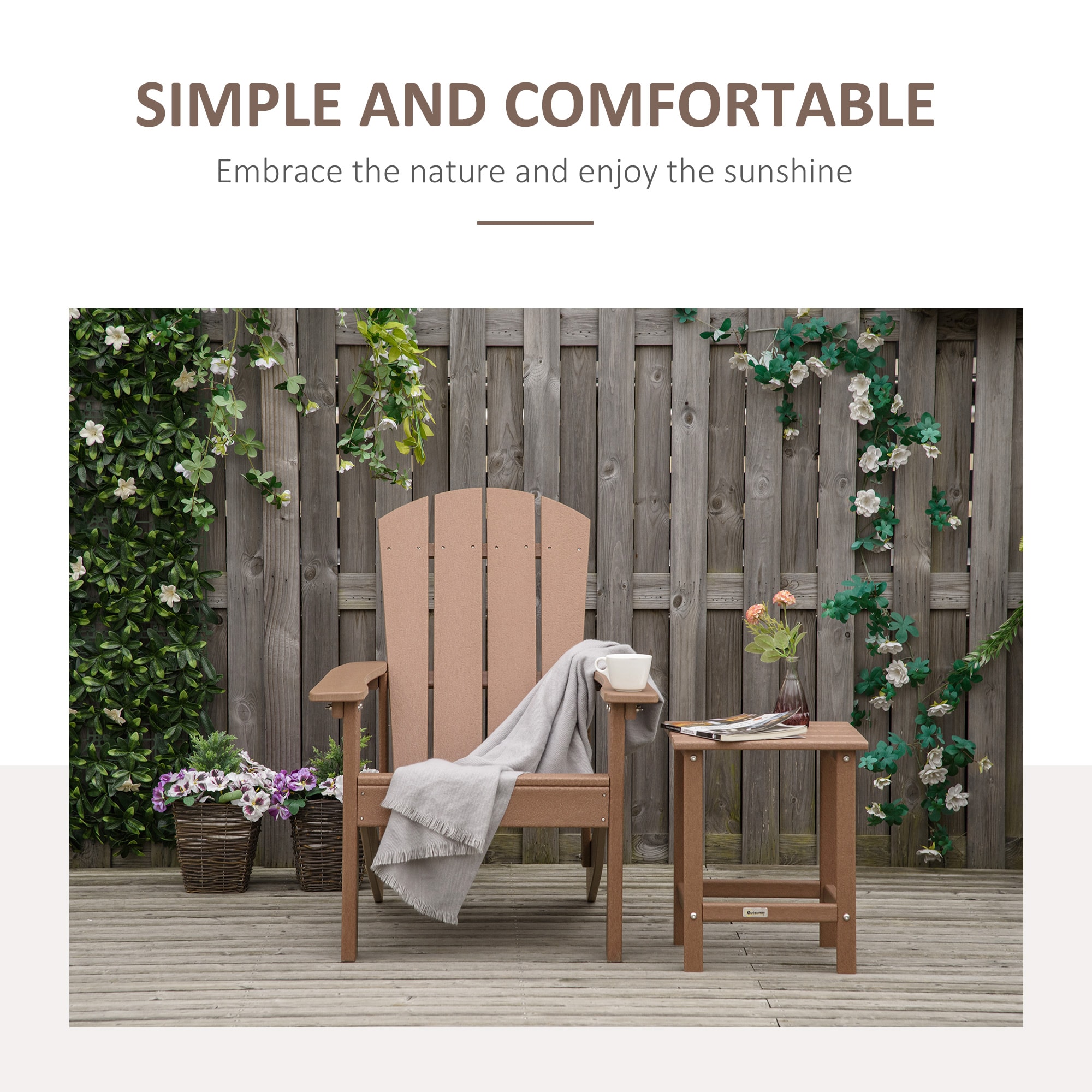 Forclover ASE-637BN Patio-Chairs - View #3