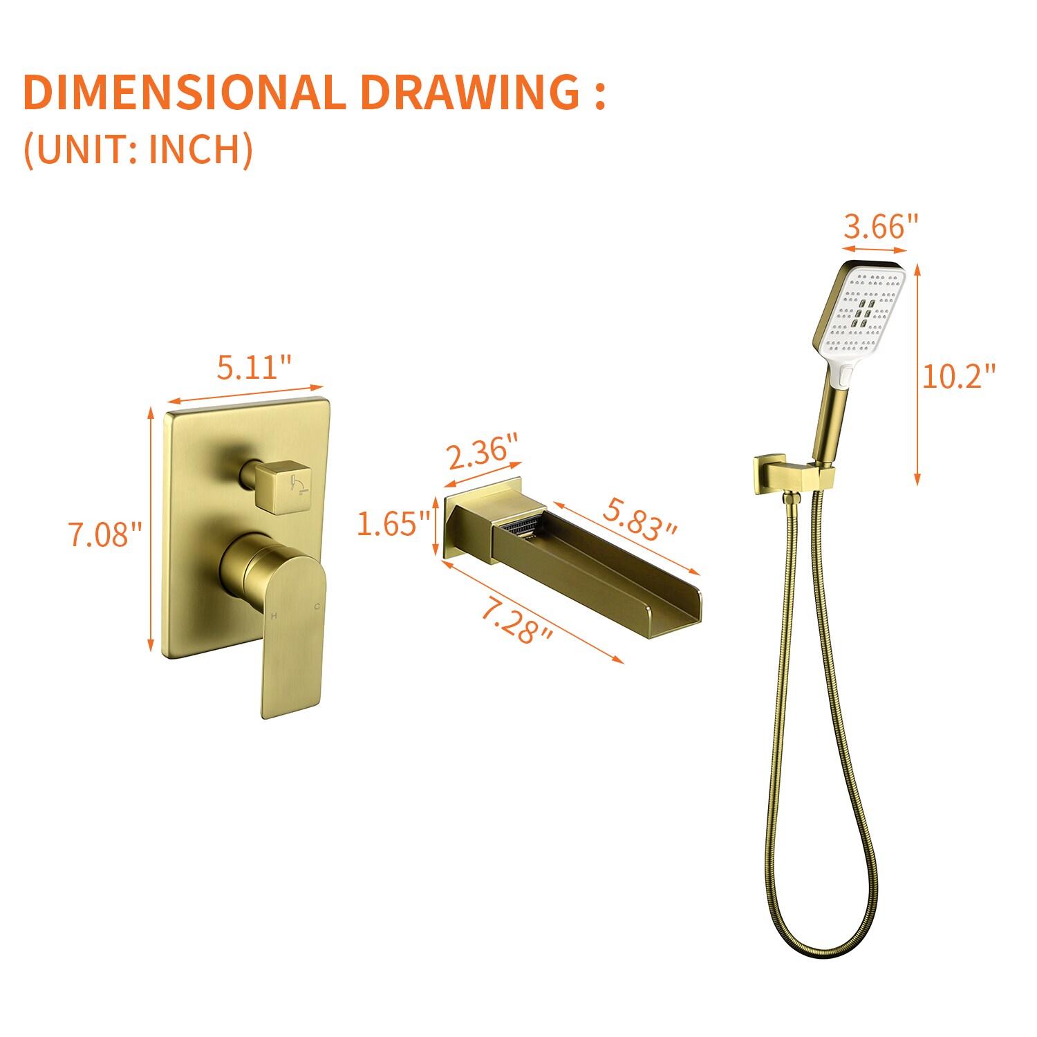 Dimakai DKBR4280A008602 Roman-Tub-Faucets - View #5
