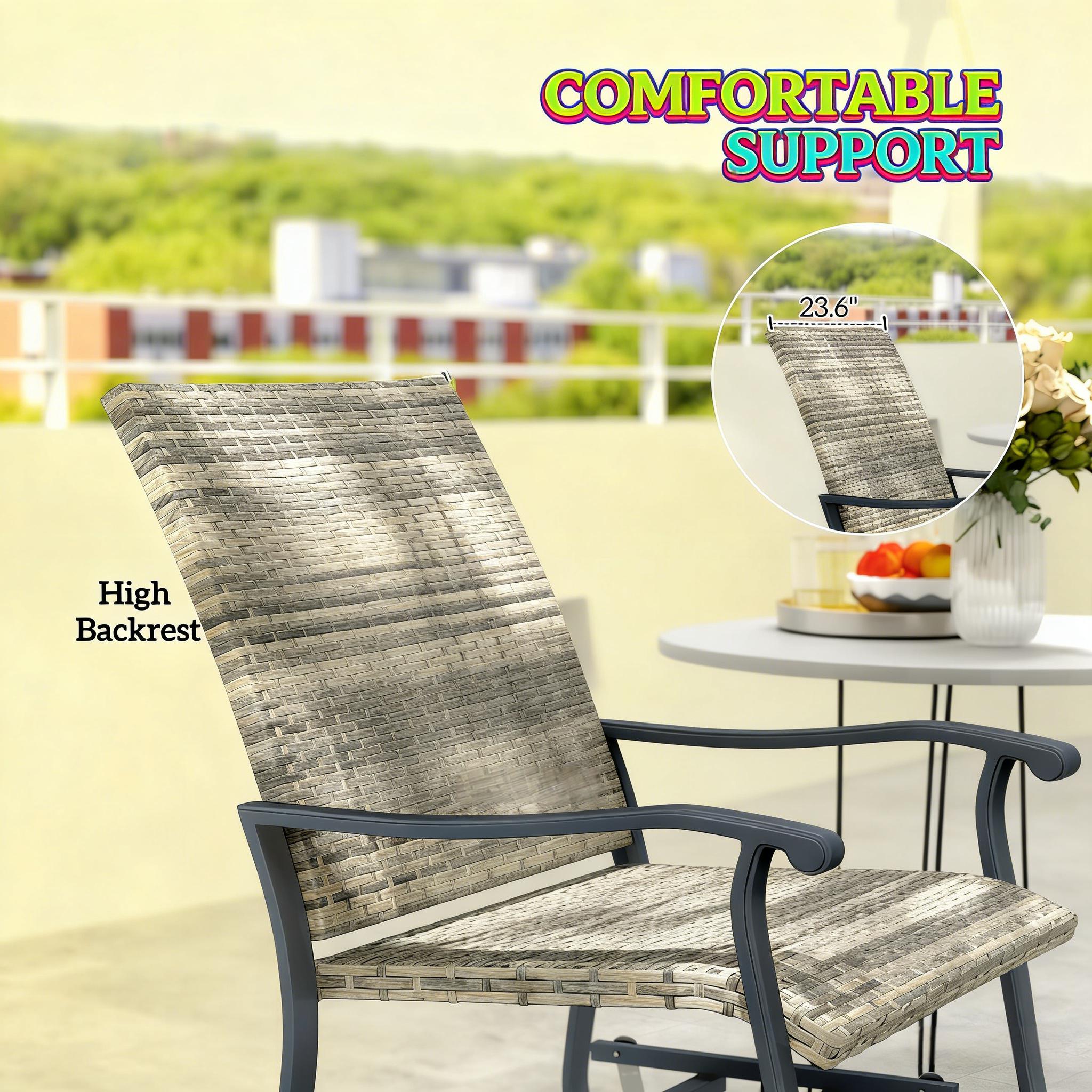 Tinyhomie LW-WEM-4978 Patio-Chairs - View #5