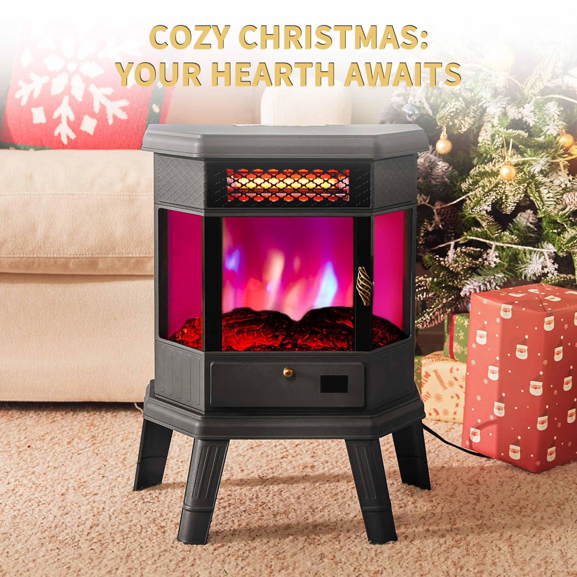 Misopily L05MS09014 Electric-Fireplaces - View #3