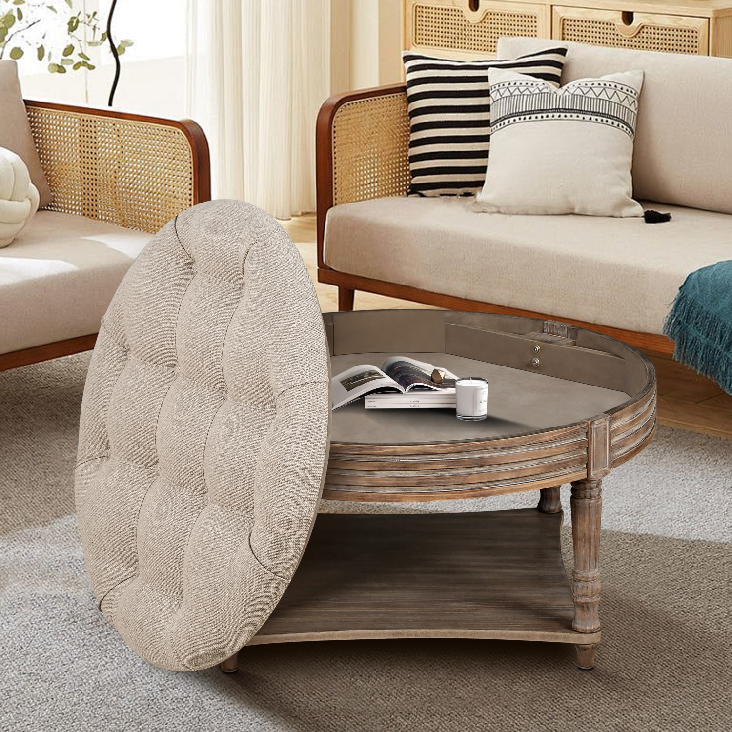 Streamdale Furniture W1445P175897 Indoor-Ottomans - View #3