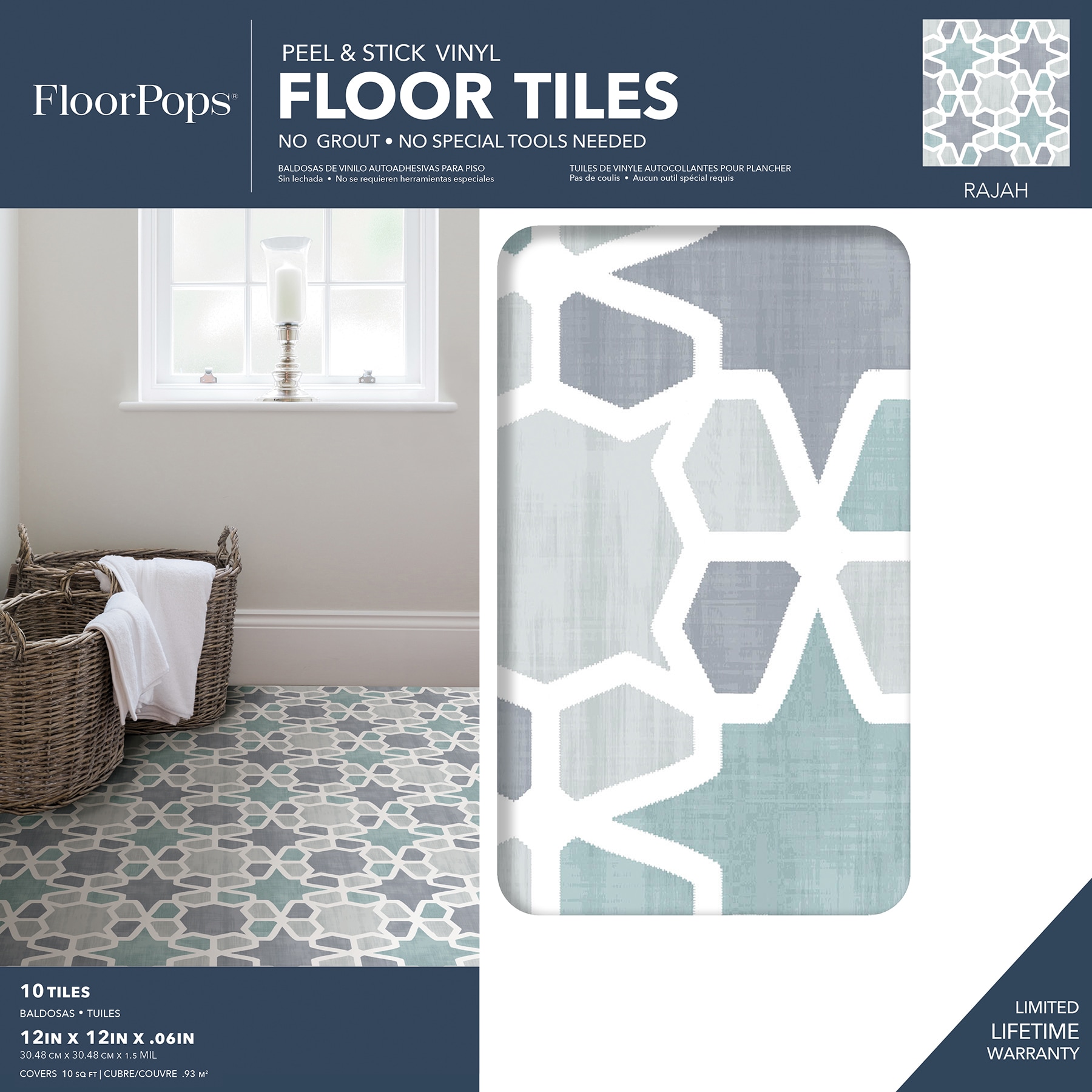 FloorPops TFP3569 Vinyl-Tiles - View #7