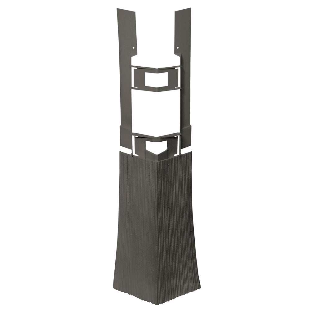 Novik 120070125D  Shake 3.85-lin ft Rockaway Gray Faux Stone Veneer
