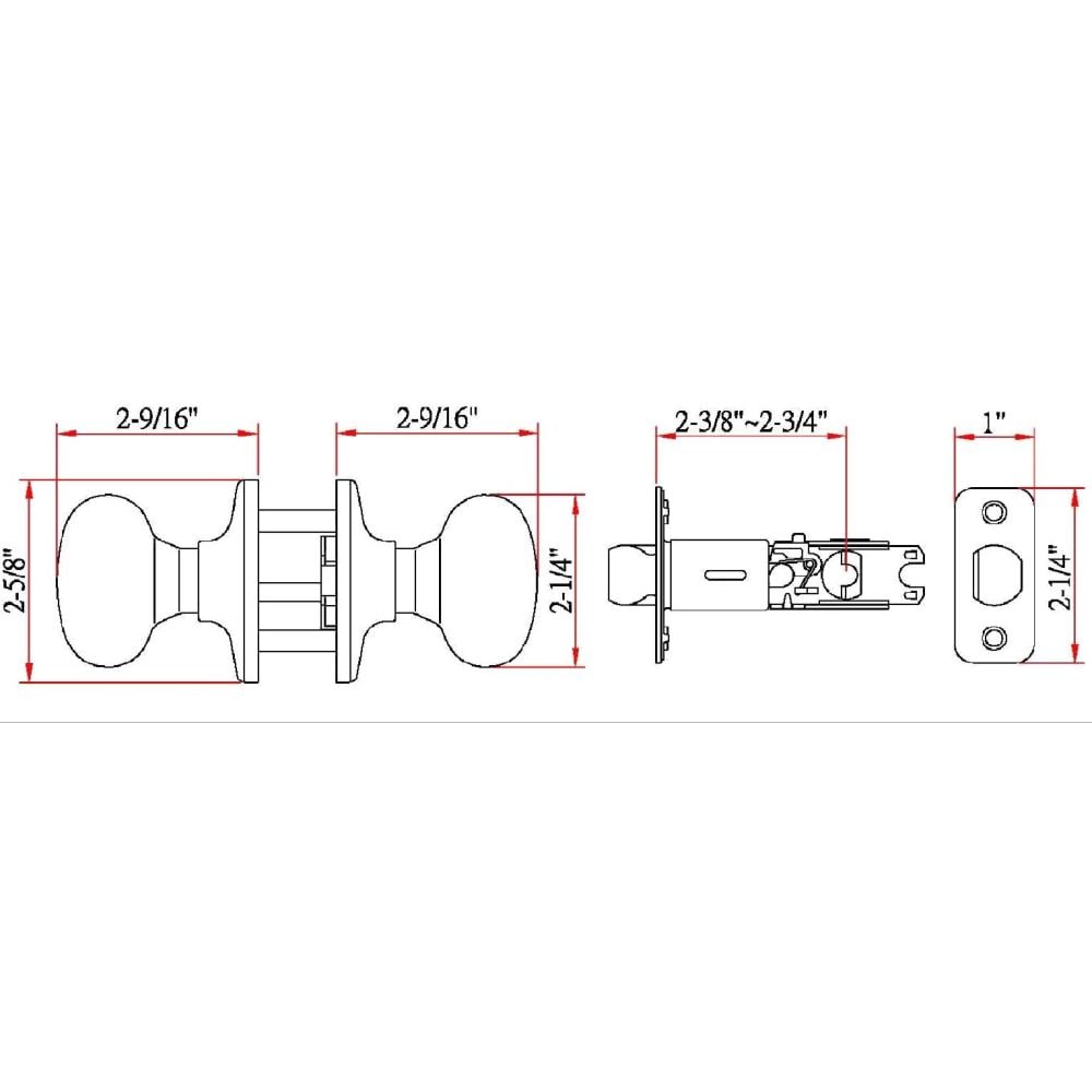 Design House 753301 Door-Knobs - View #12