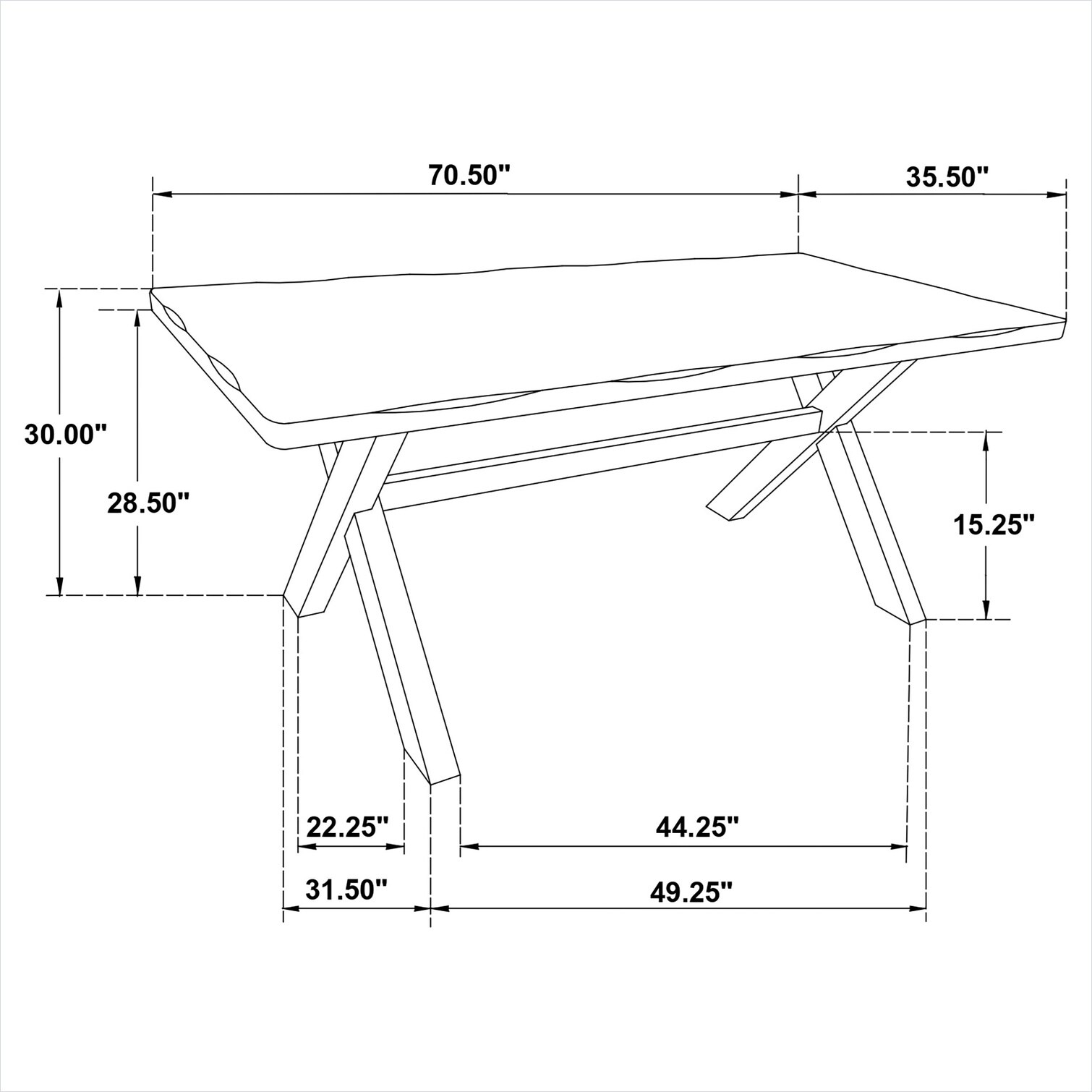 Naturefalls TAMYUNL7R4MN Dining-Tables - View #7
