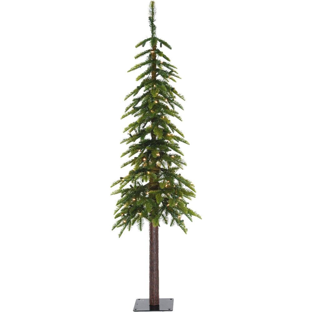 Fraser Hill Farm FFWP060-3GR 5-ft Pre-lit Artificial Christmas Tree with Incandescent Lights
