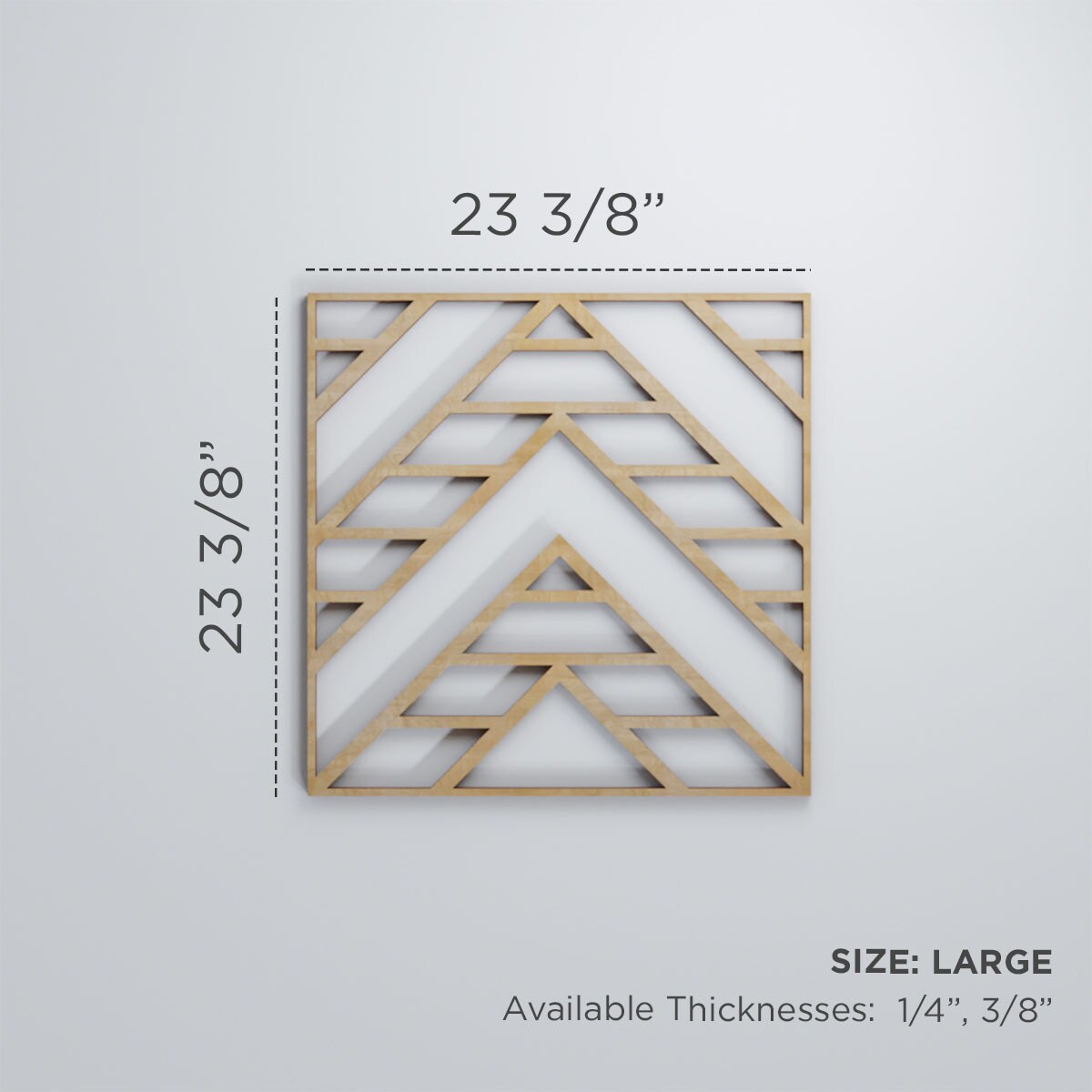 Ekena Millwork WALW24X24X0375GCTCH Wall-Panels - View #3