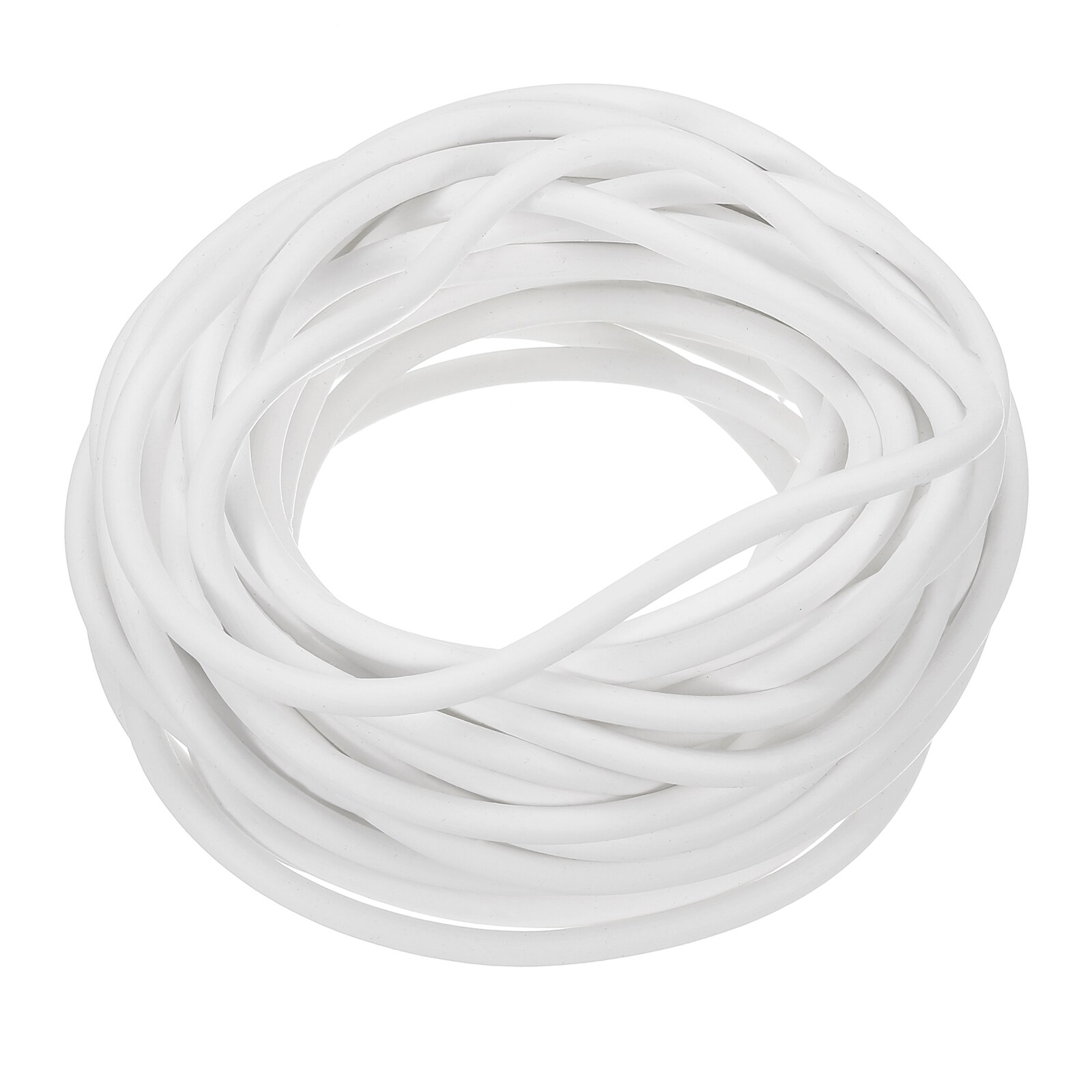 Unique Bargains - Silicone Foam Seal Strip 4mm0.16inch Dia 8 Meters26.25 Ft Long Sponge Rubber We...