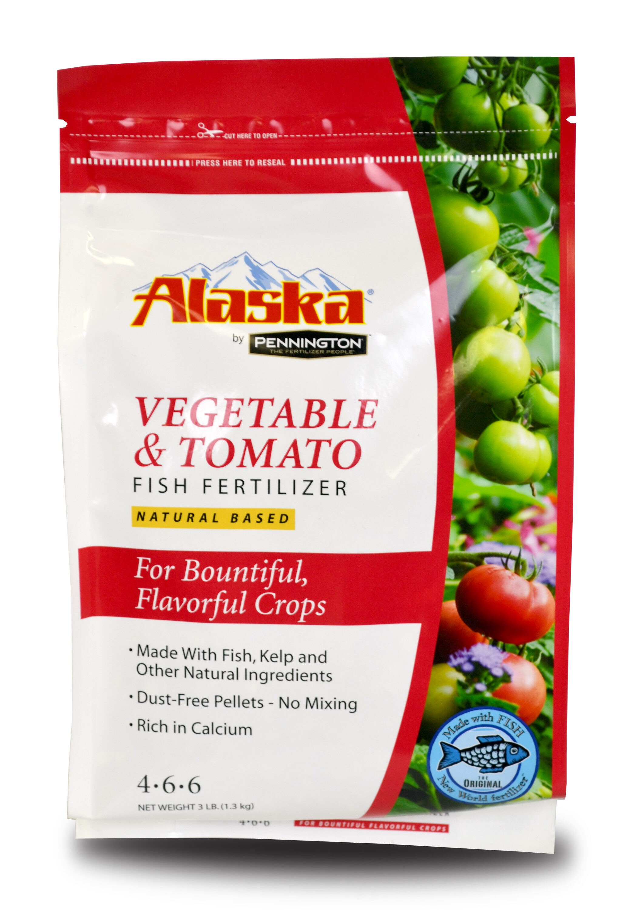 Alaska 100504561 Fish Fertilizer 3-lb Vegetable Food