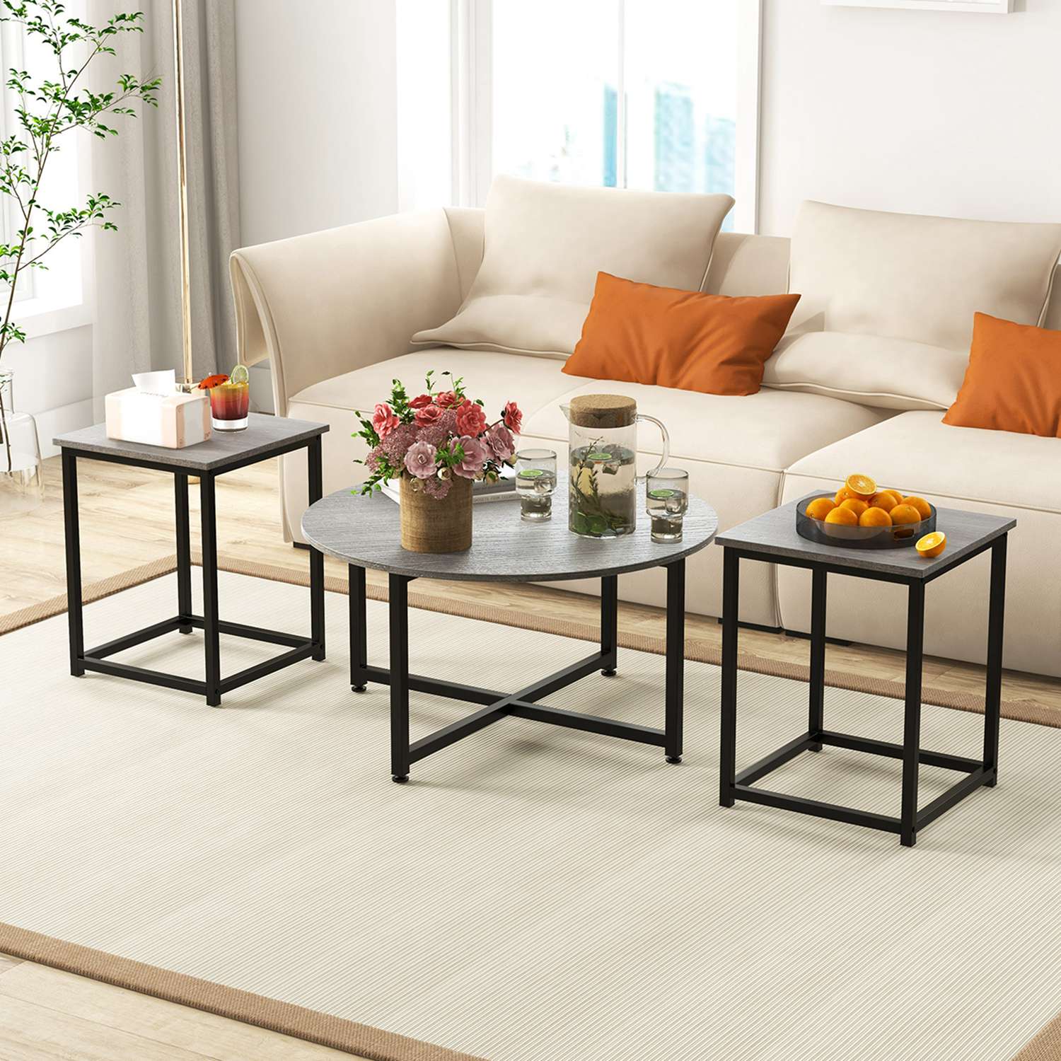 Costway CSHY003631 Coffee-Tables - View #2