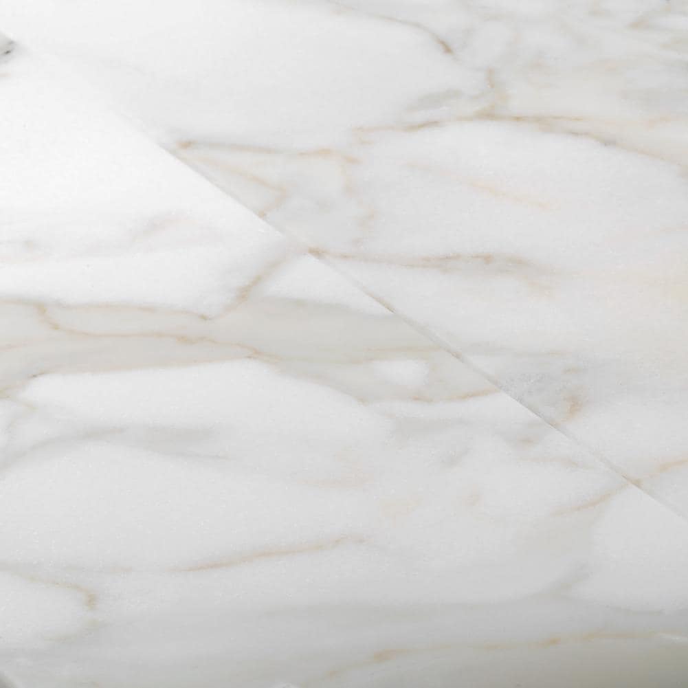 Apollo Tile APLFCA99412HEC80 White 4-in x 12-in Honed Natural stone Patterned Standard Floor and Wall Tile ( 5-sq ft Carton )