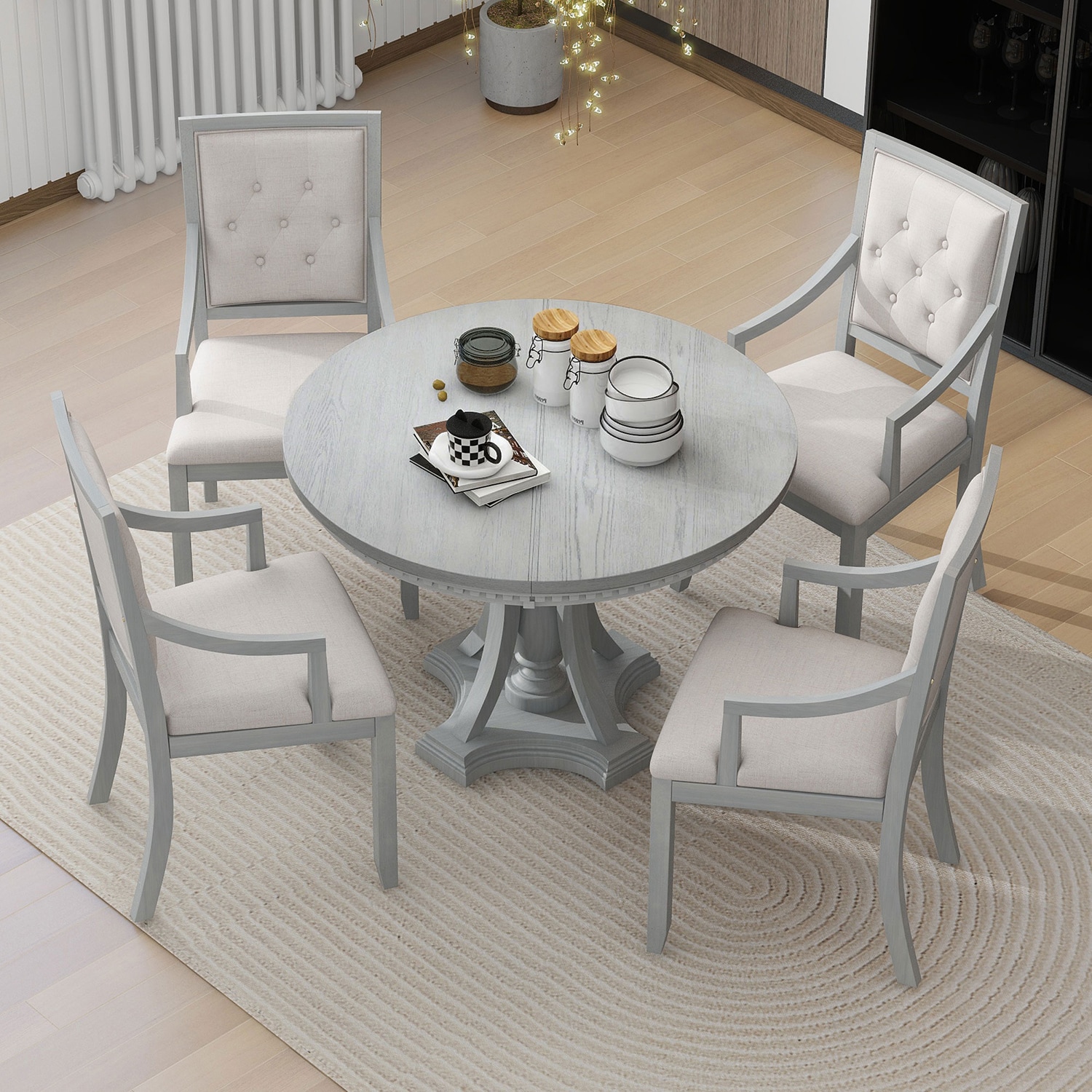 SINOFURN SYA010186WT Dining-Sets - View #10
