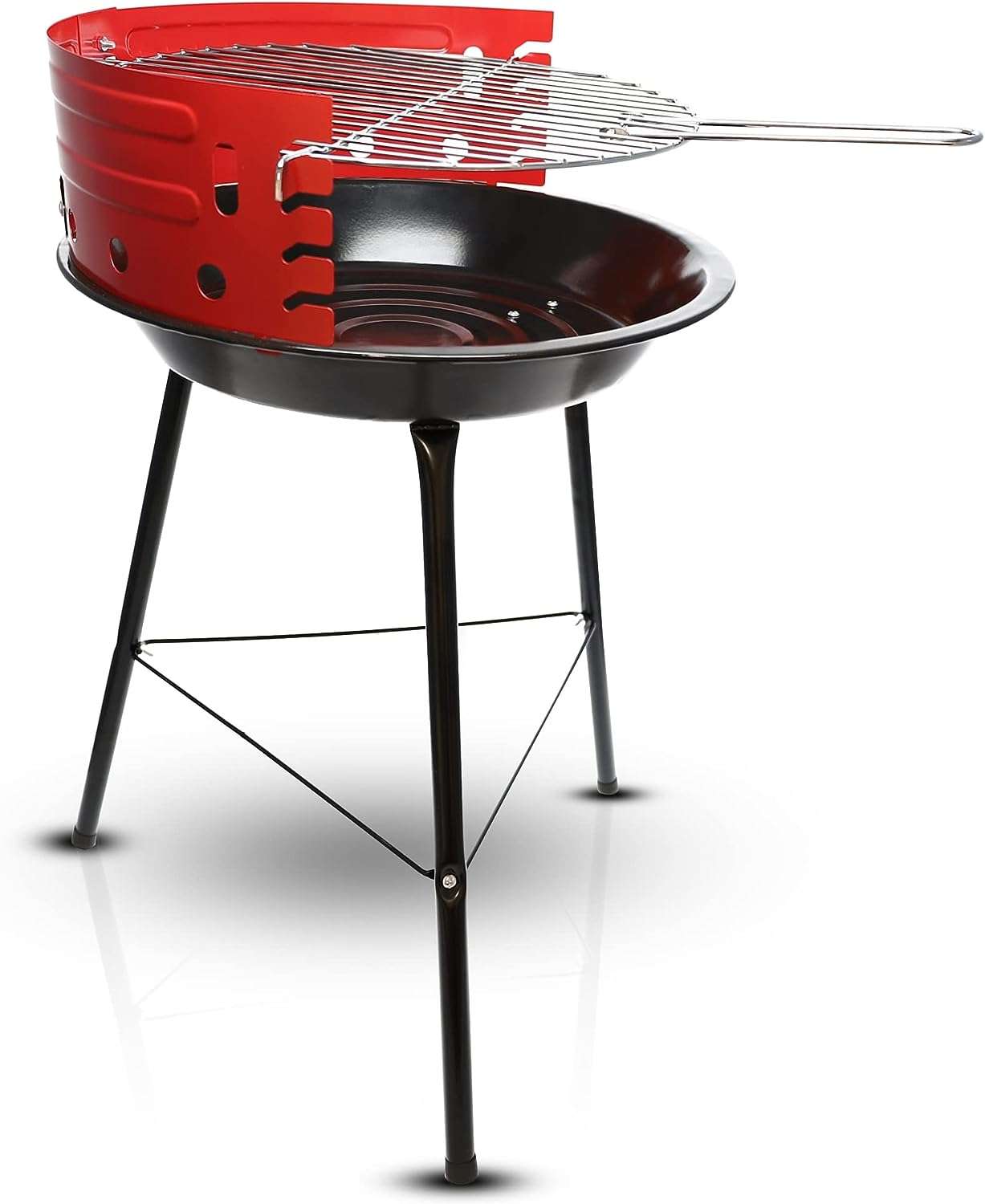 GasOne CG-16H CG-16H Portable Charcoal Grill 16 in. with Adjustable Wire Rack Height