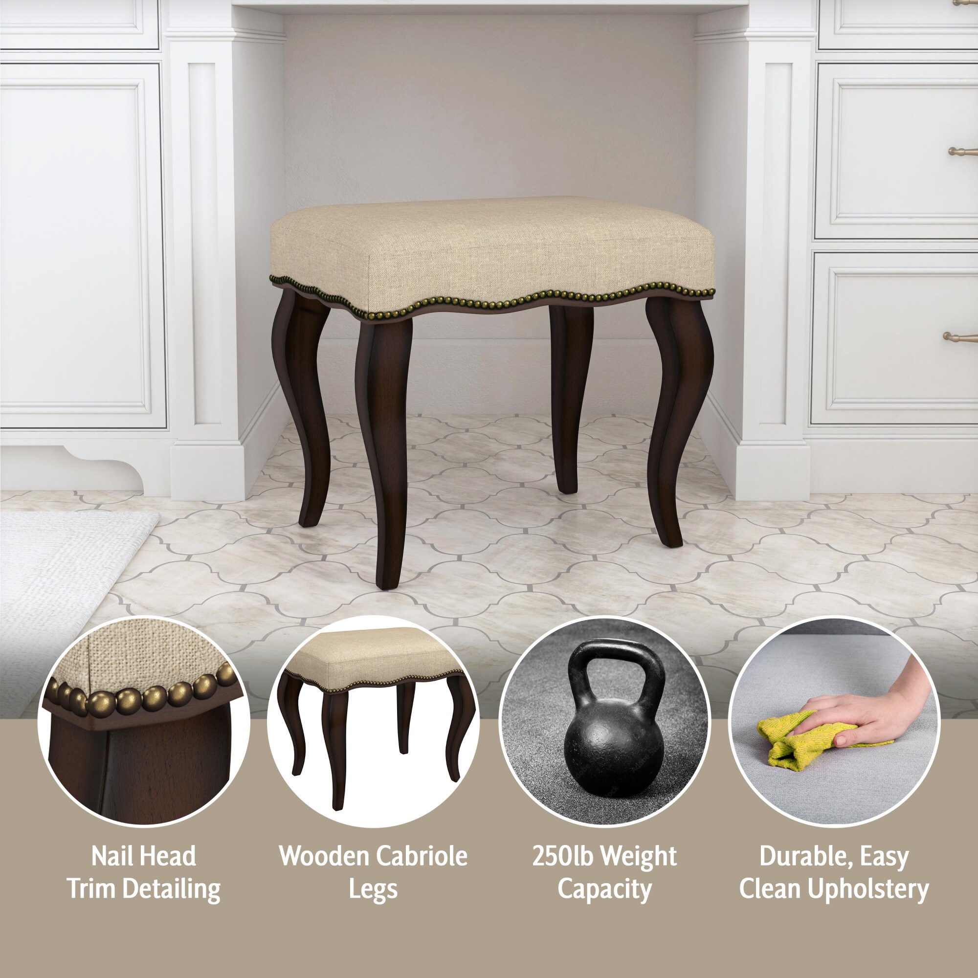 Hillsdale Furniture 50962 Vanity-Stools - View #4