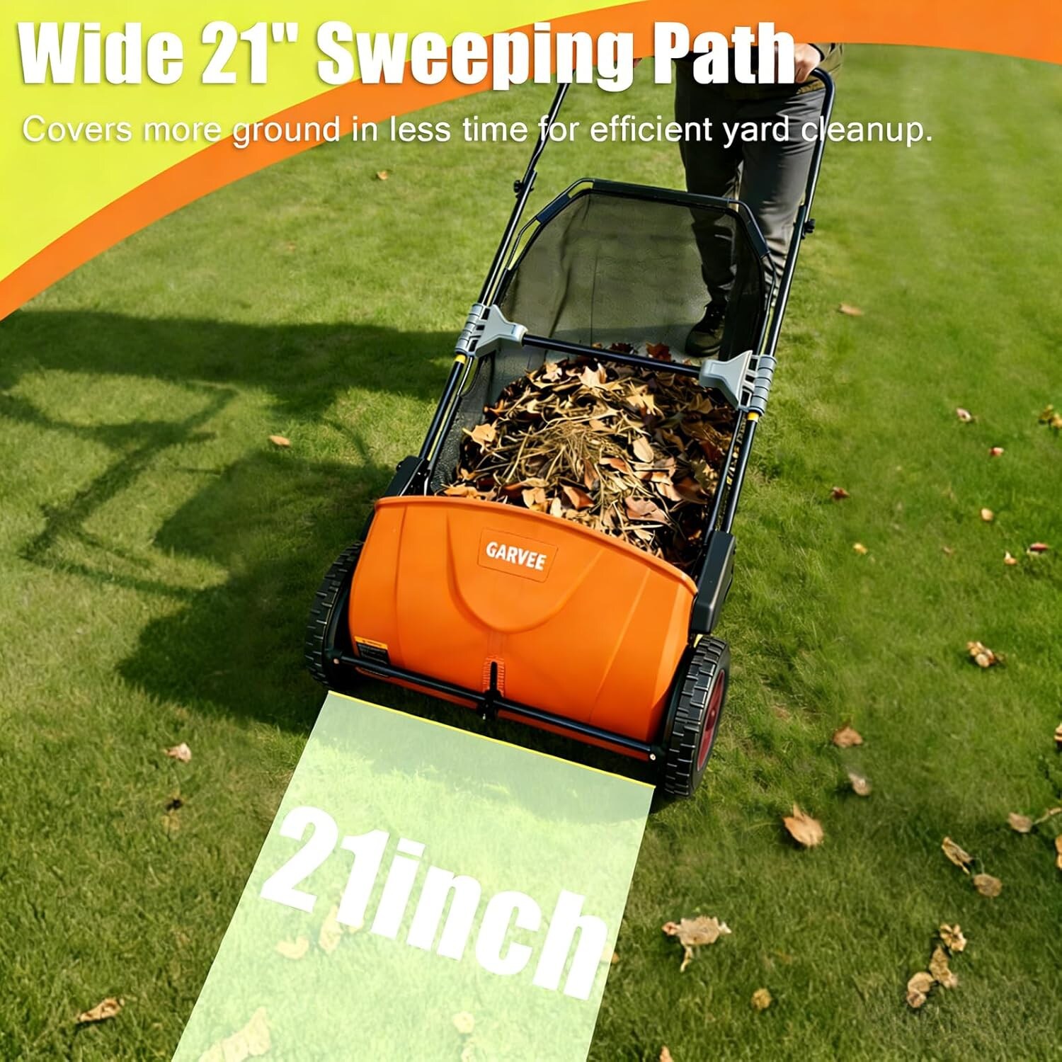 Garvee HQ-V-G3-4YPP-SKCC lawnsweeper - View #4