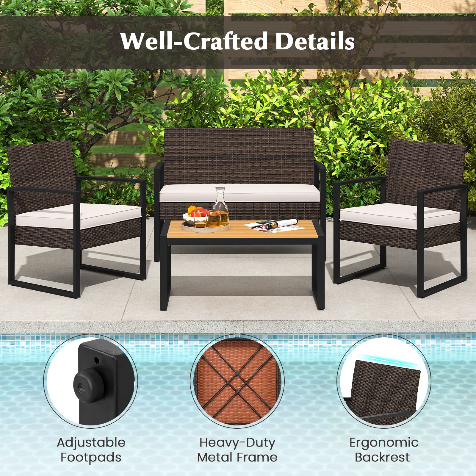 Volenca VOL-MTDTFE Patio-Conversation-Sets - View #7