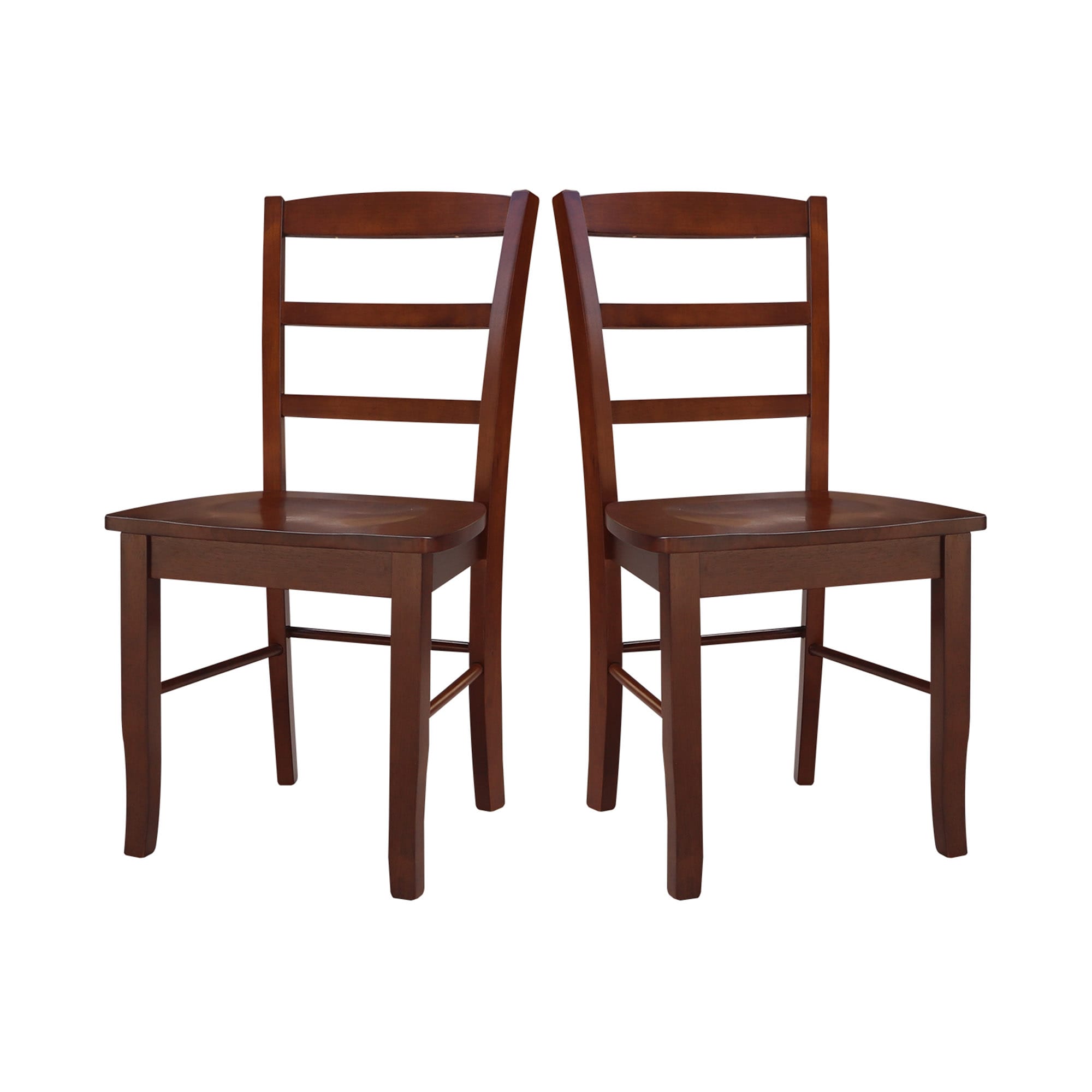International Concepts C581-2P Set of 2 Traditional Dining Side Chair (Wood Frame)