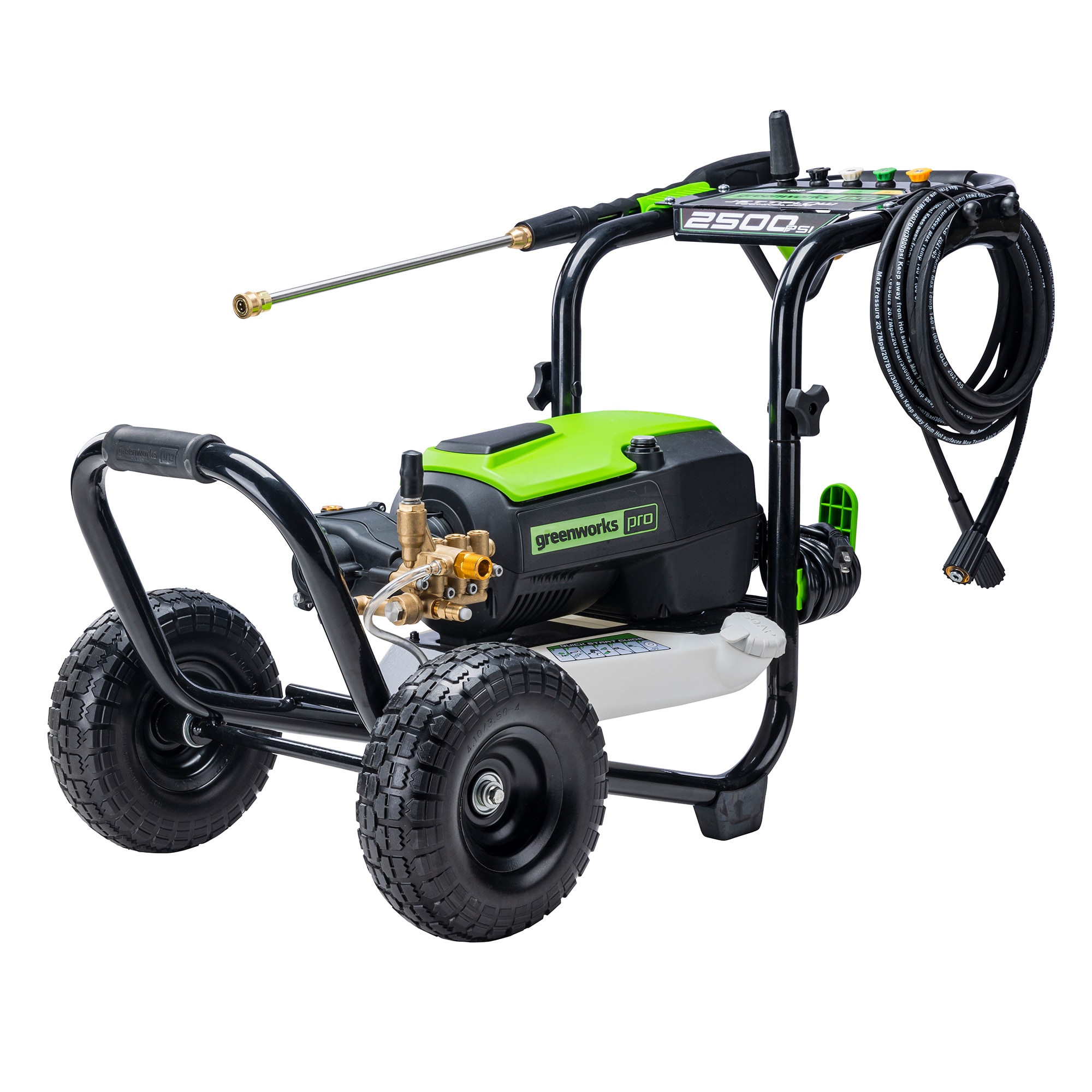 Greenworks 2500 PSI 2.1-Gallons -GPM Cold Water Electric Pressure ...