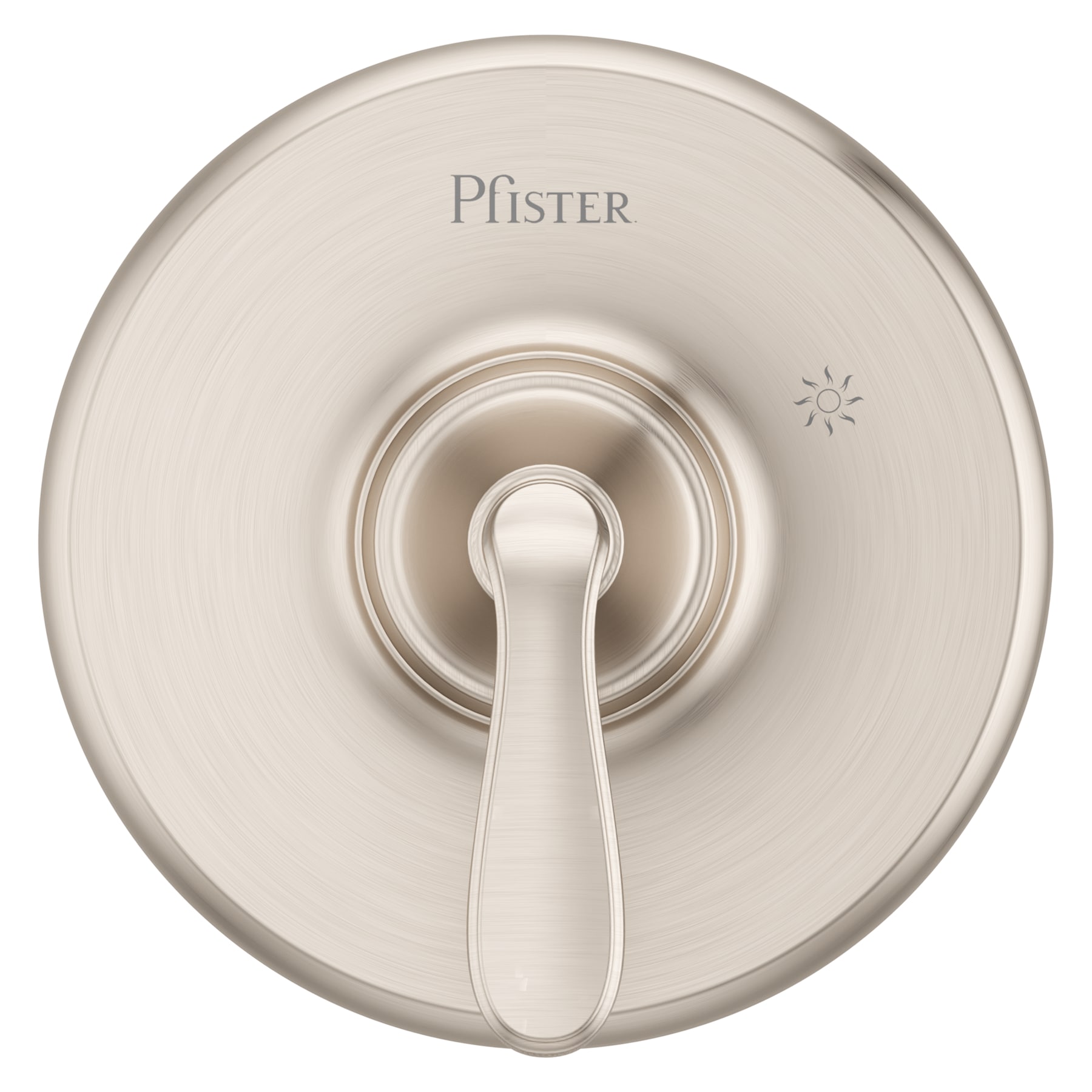 Pfister Brushed Nickel 1-Handle Lever Shower Faucet Handle at Lowes.com