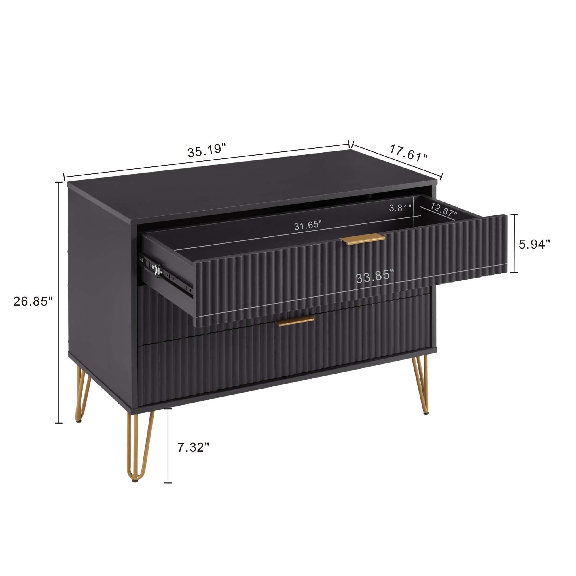 Manhattan Comfort 2-DB02-BK dressers - View #3