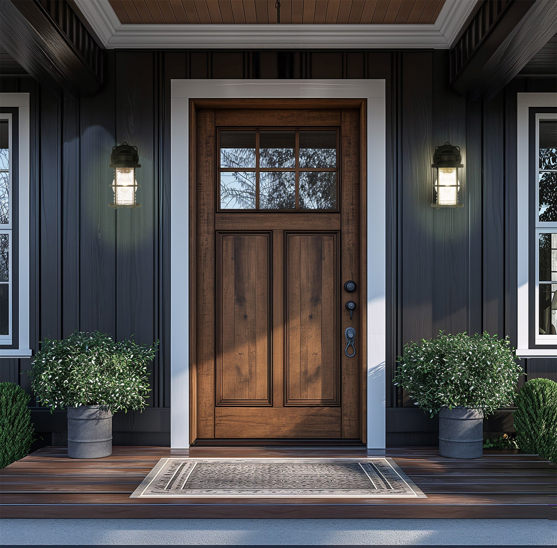 allen + roth 81081 Outdoor-Wall-Lighting - View #4