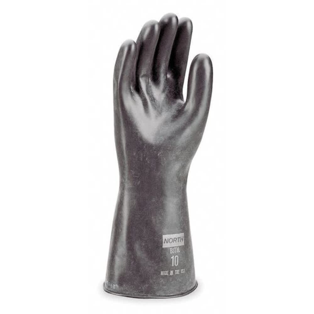 PIP North by  North Butyl(TM) - B161 Chemical Resistant Gloves Butyl 11 in L 16 mil Black 9 1 PR