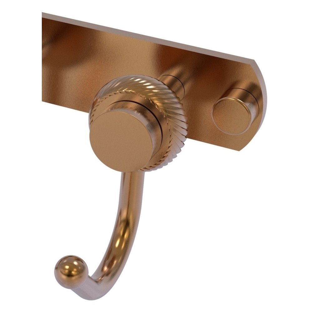 Allied Brass 920T-6-BBR Robe-Hooks - View #2