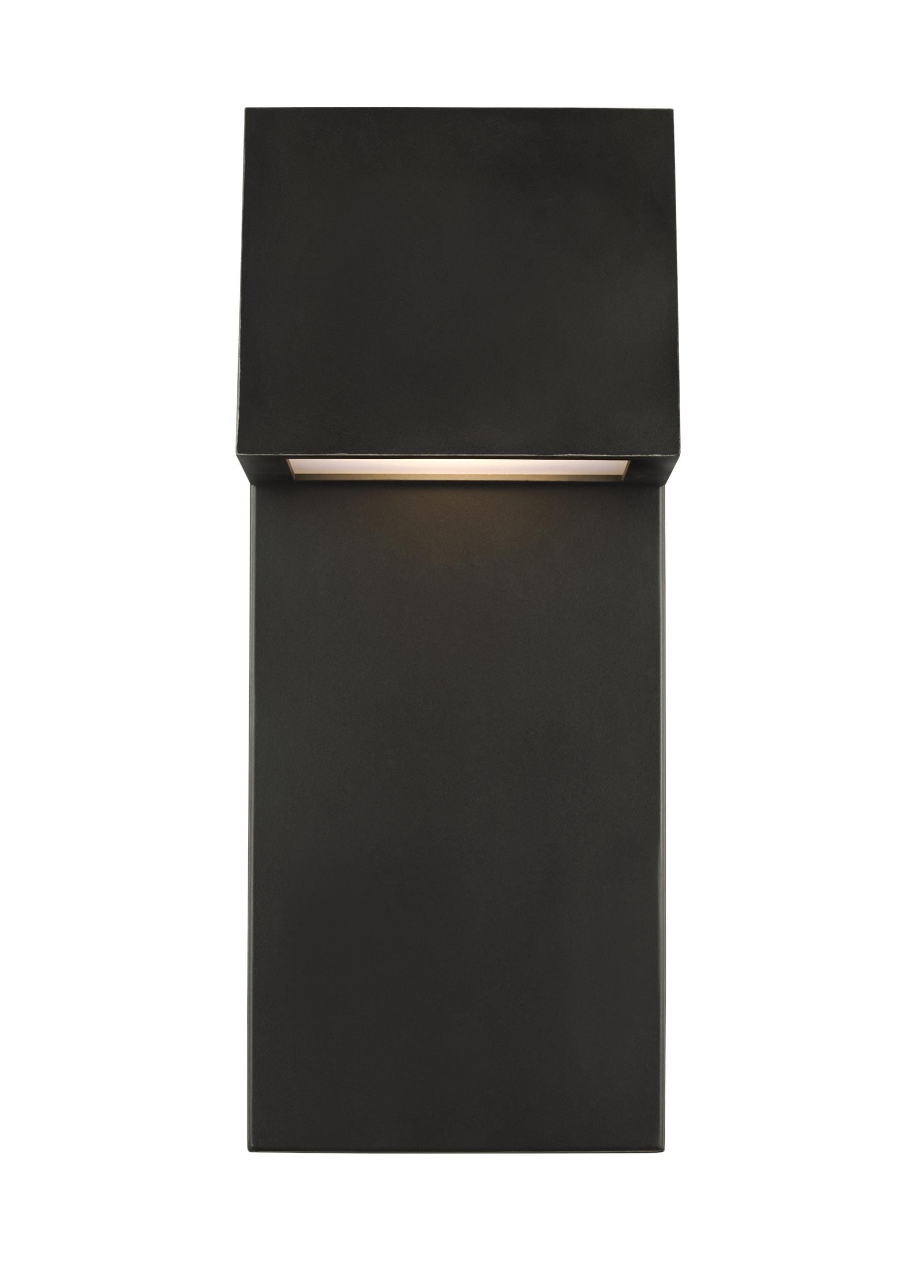 Generation Lighting 8663393S-71 Rocha 1 -Light 16-in H Antique Bronze Hardwired Integrated LED Outdoor Wall Light