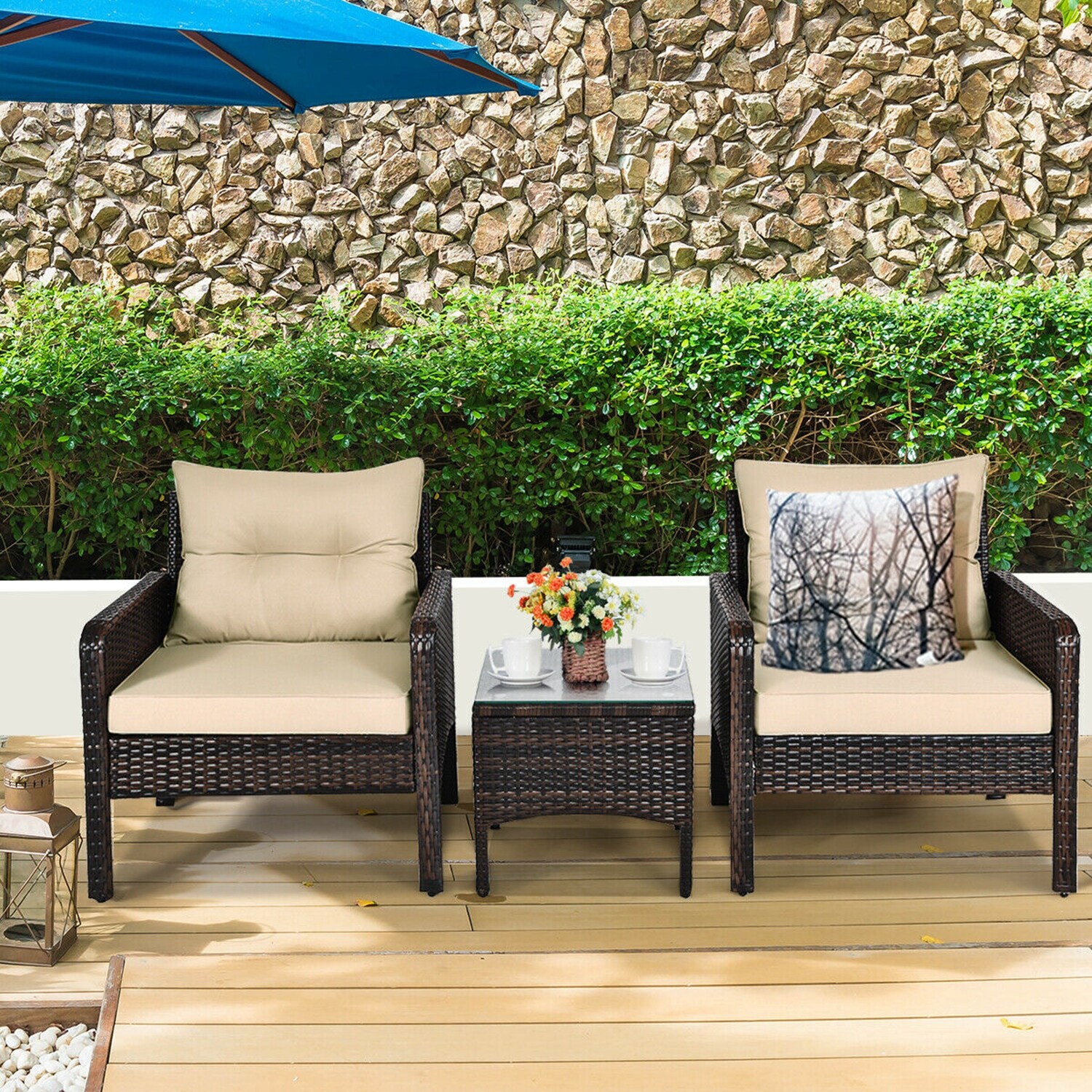 Forclover HYFC-639BN Patio-Conversation-Sets - View #5