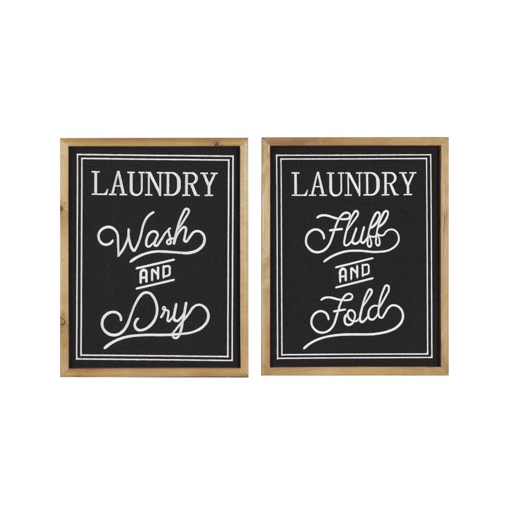 Grayson Lane 77887 12.45-Inches W x 15.85-Inches H Wood Abstract and geometric Wall Phrases Wall sculpture