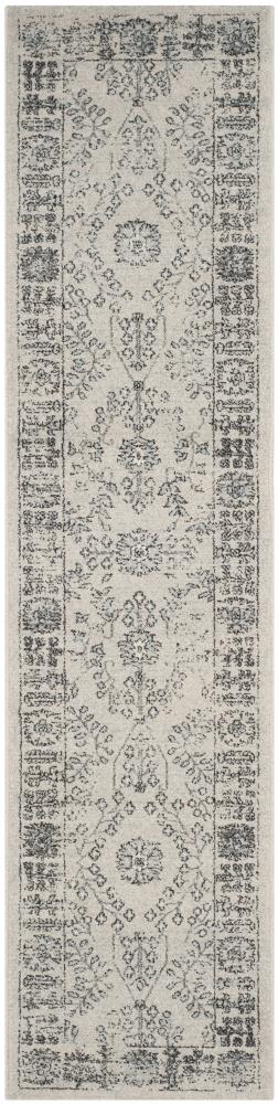 Safavieh Carmel Utica 2 x 10 Beige/Blue Indoor Distressed/Overdyed ...