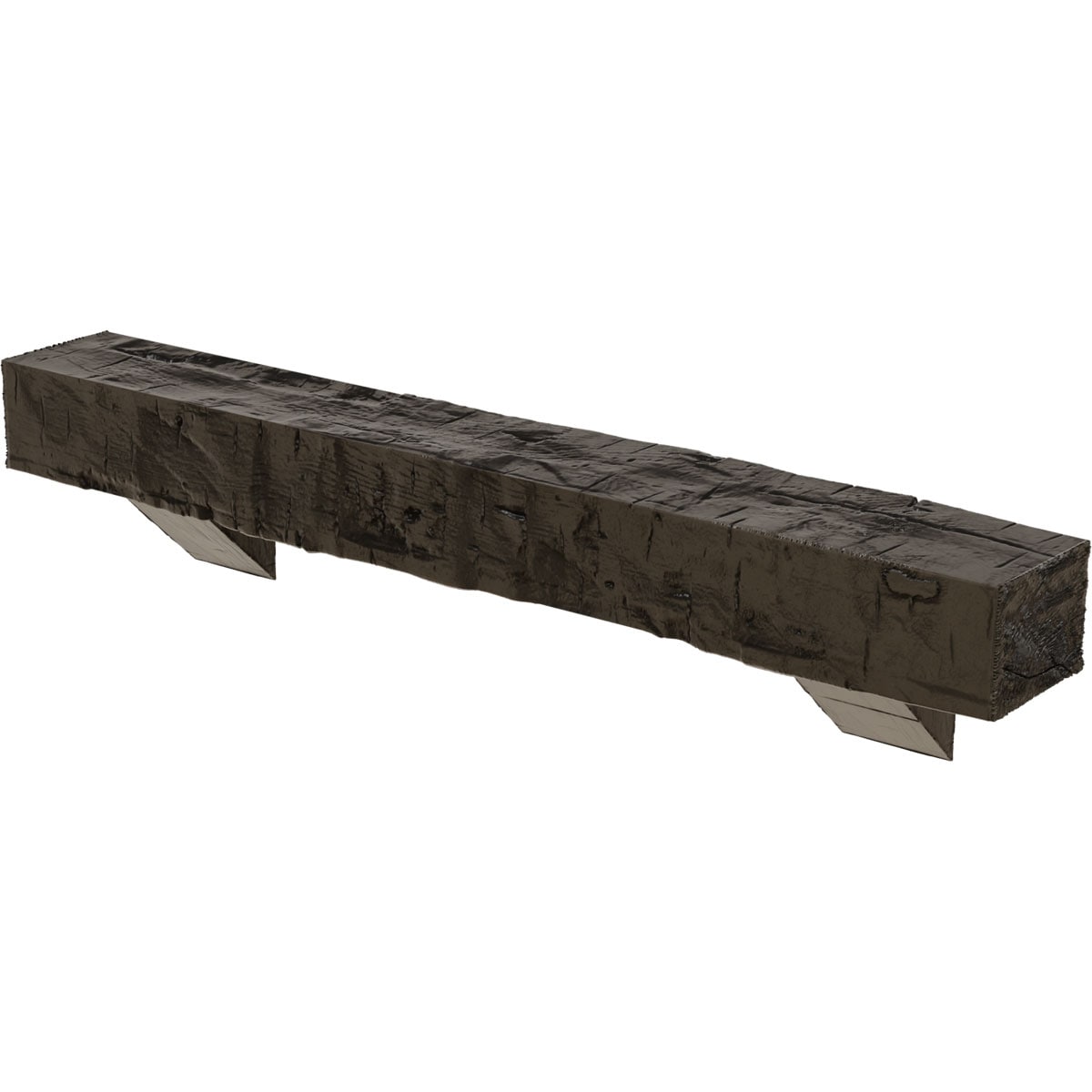 Ekena Millwork MANUHH04X06X60BKBD Mantel-Shelves - View #3