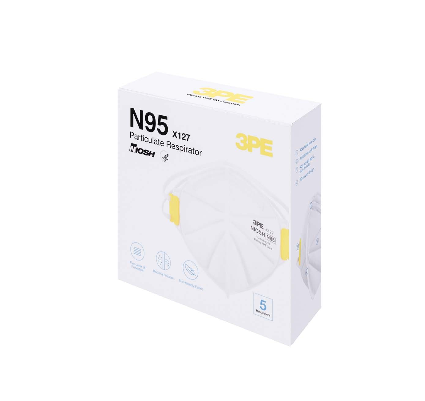 3pe n95 niosh mask