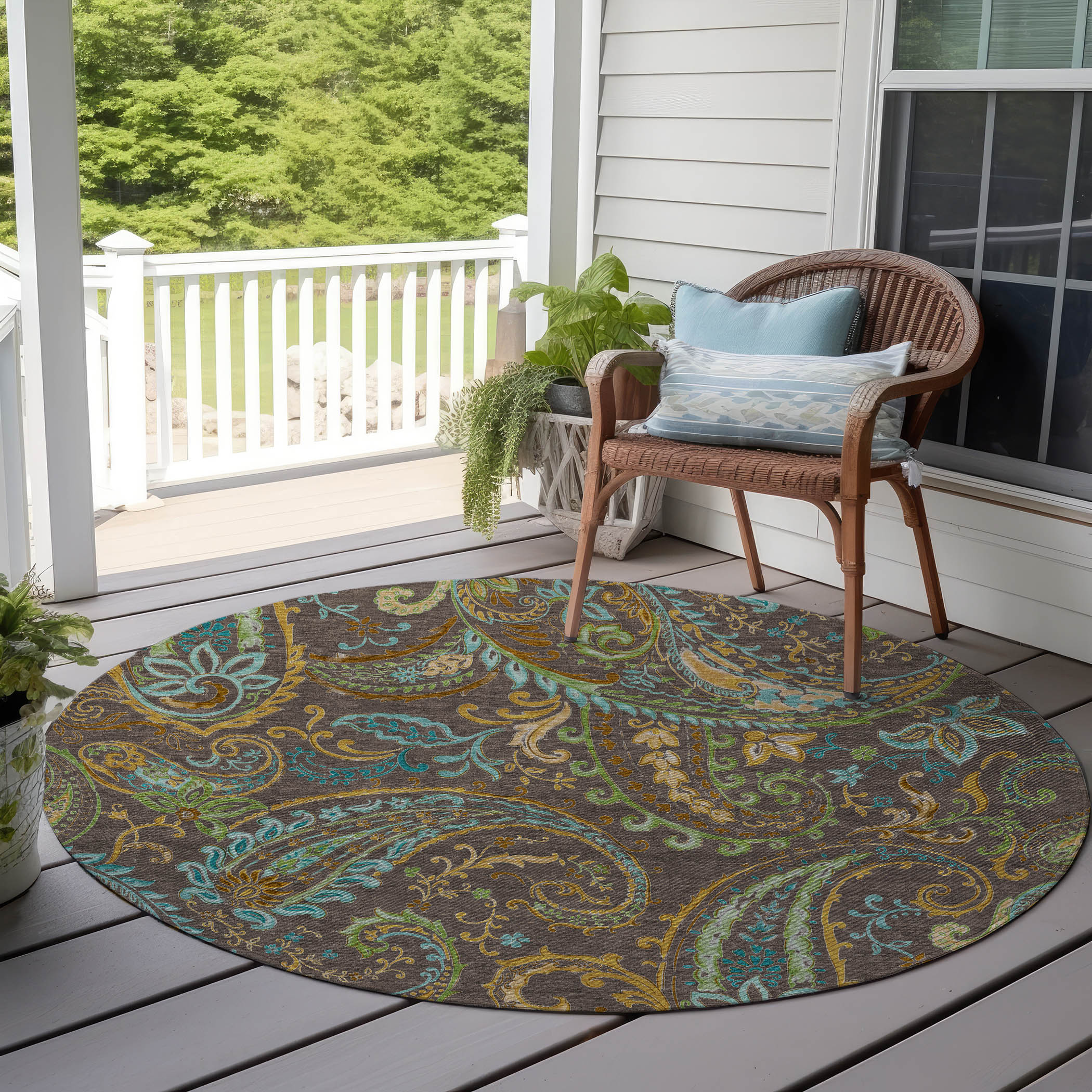 Addison Rugs ACN533CH8RO rugs - View #6