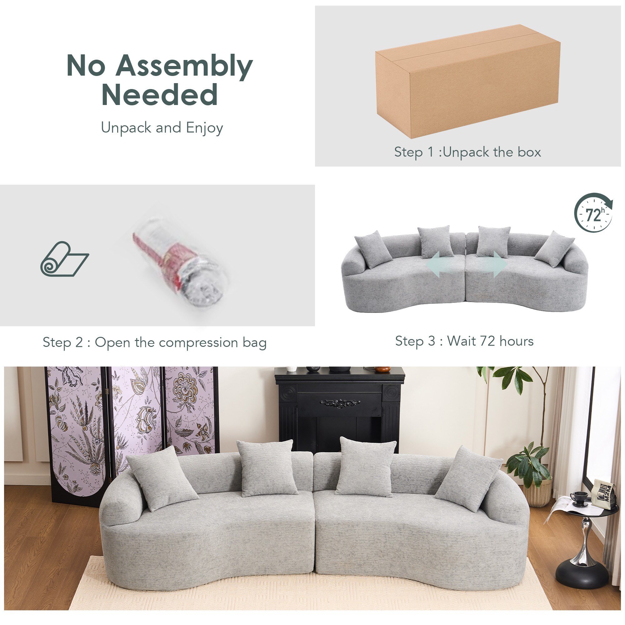 LUXEYARD DS-X-224-SOFA01 Sofas-Loveseats - View #5