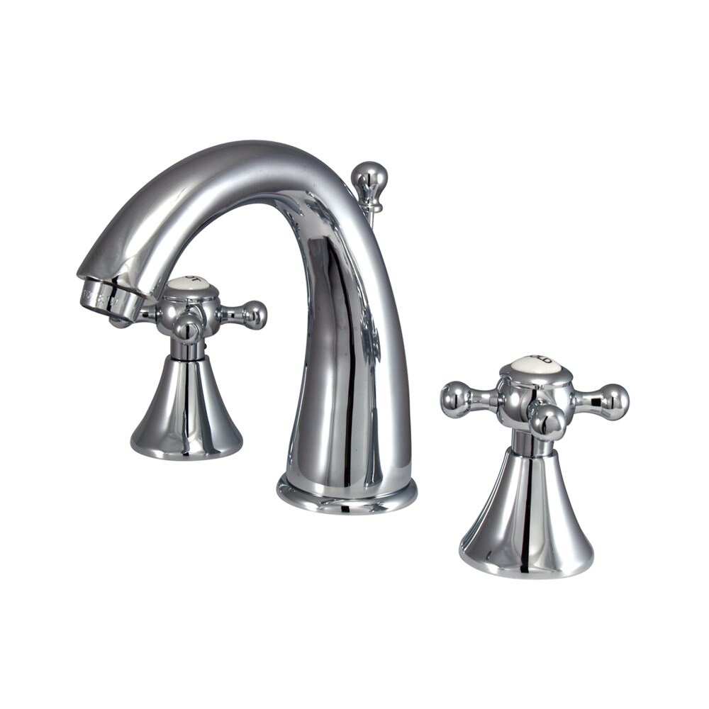 Elements of Design English Country Chrome 2-handle Widespread Mid-arc ...